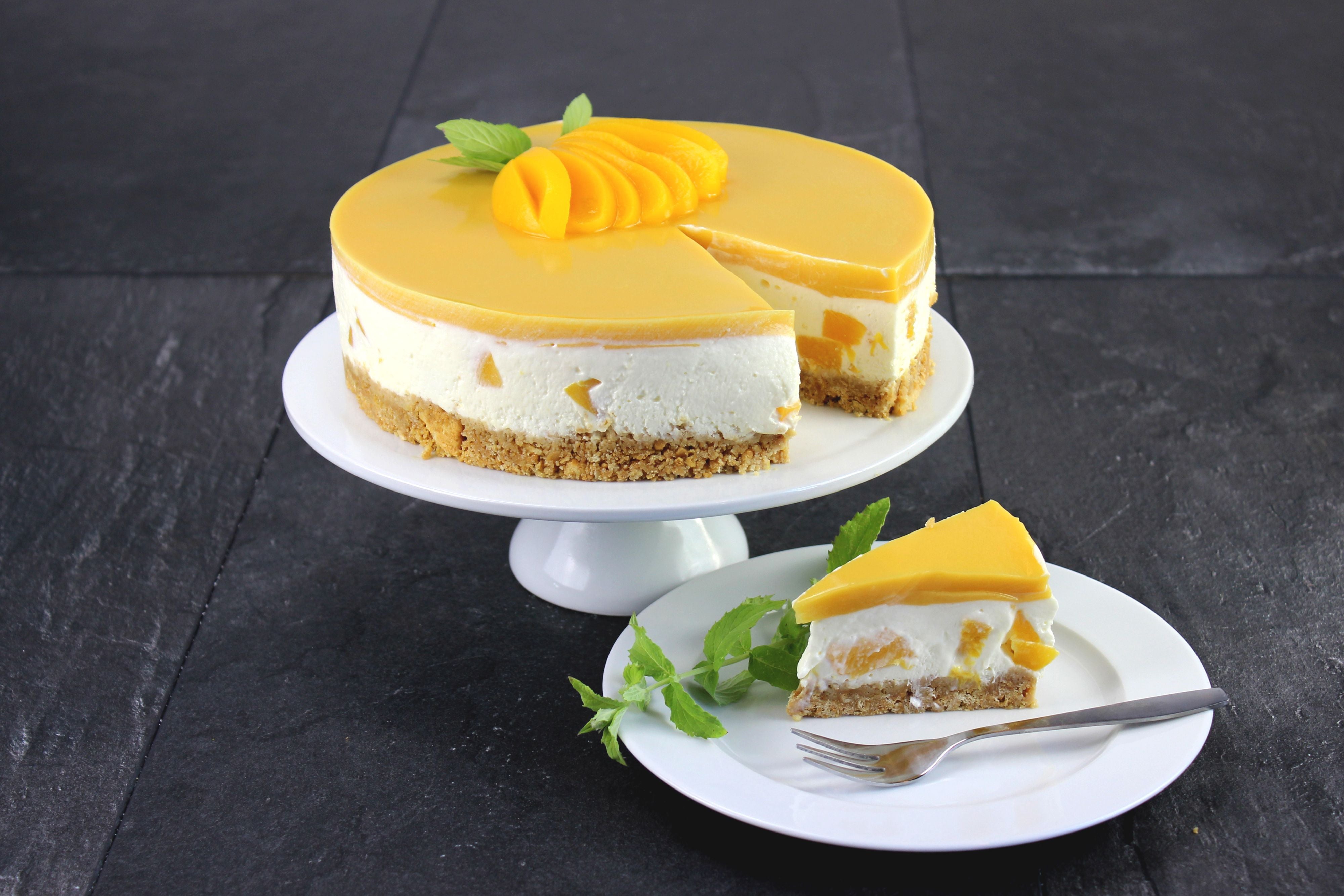 Pfirsich-Schmand-Torte
