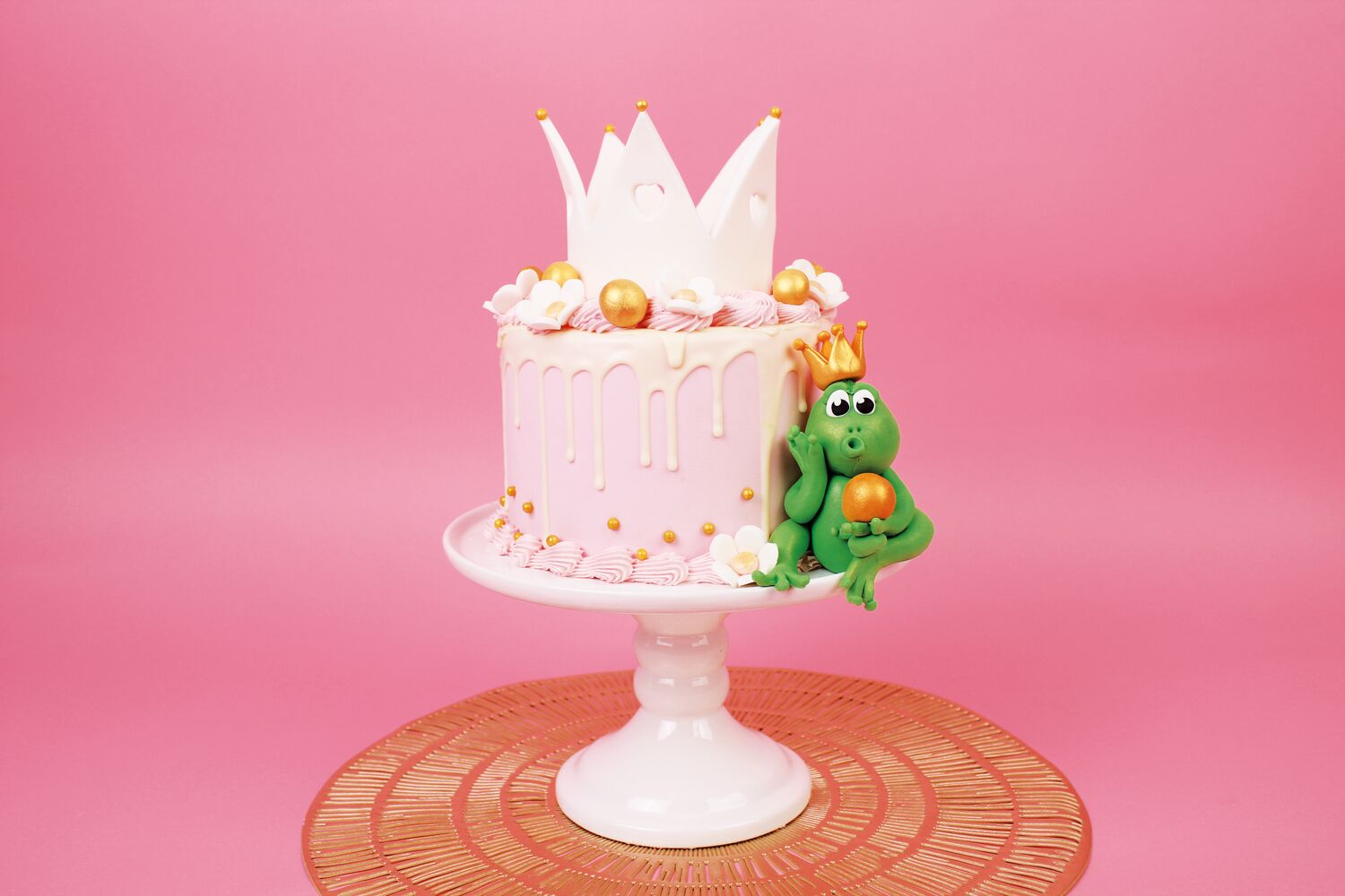 Frosch-Baby Torte, Tortenfiguren