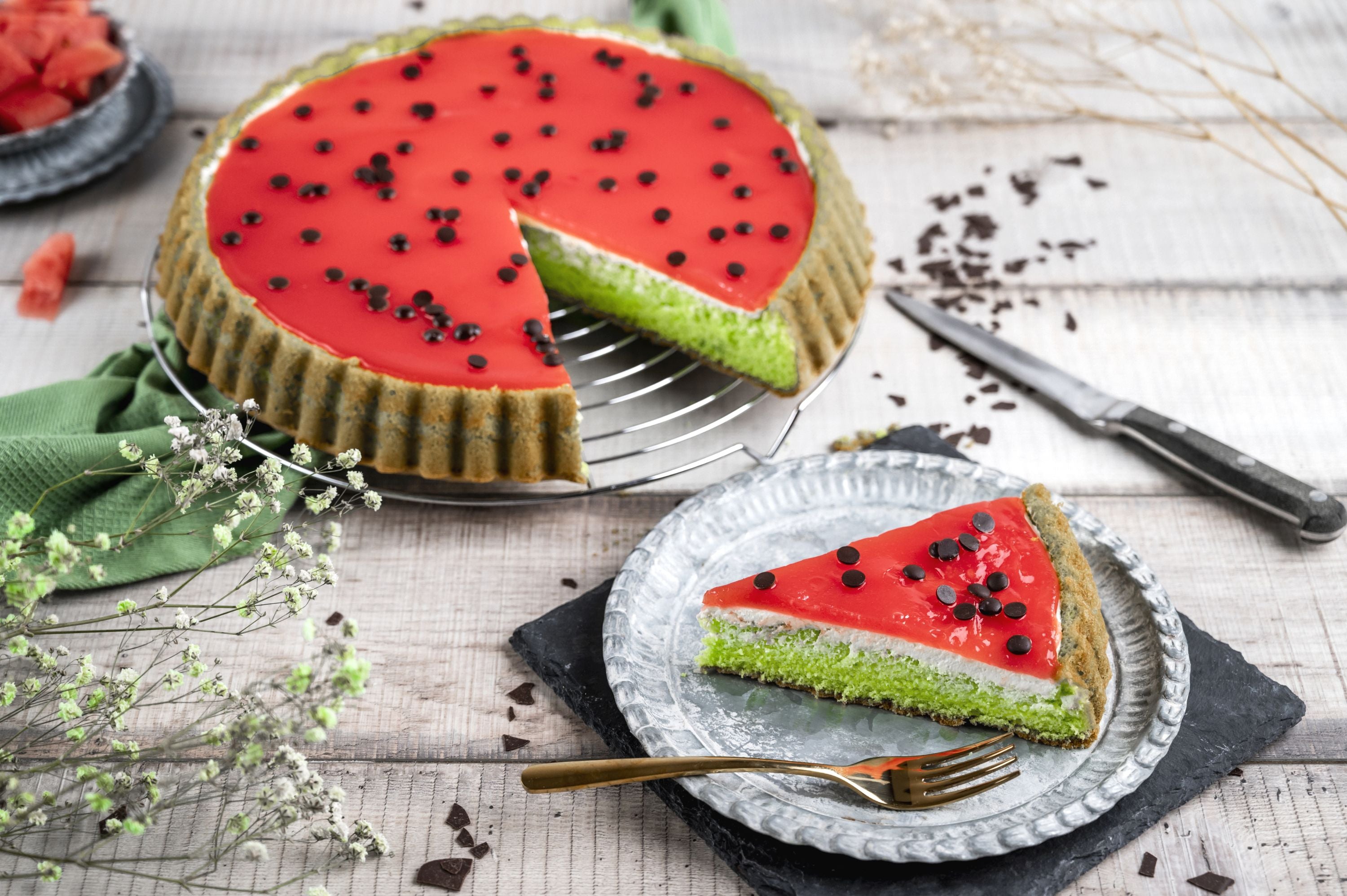 Melonenkuchen
