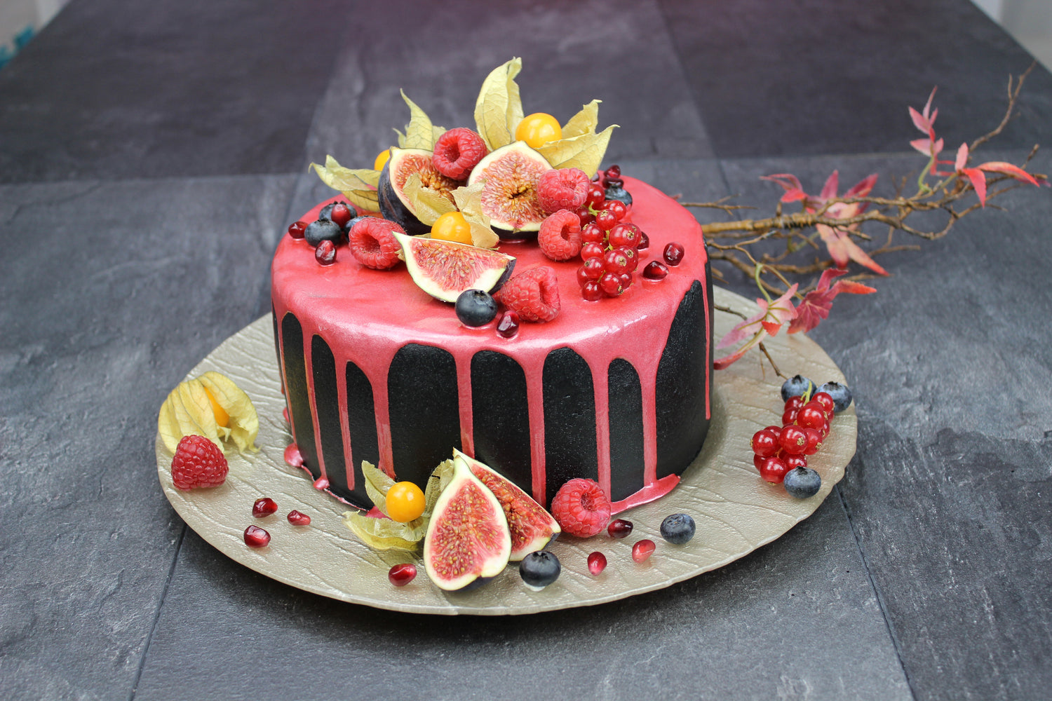 Feigen-Mascarpone-Torte