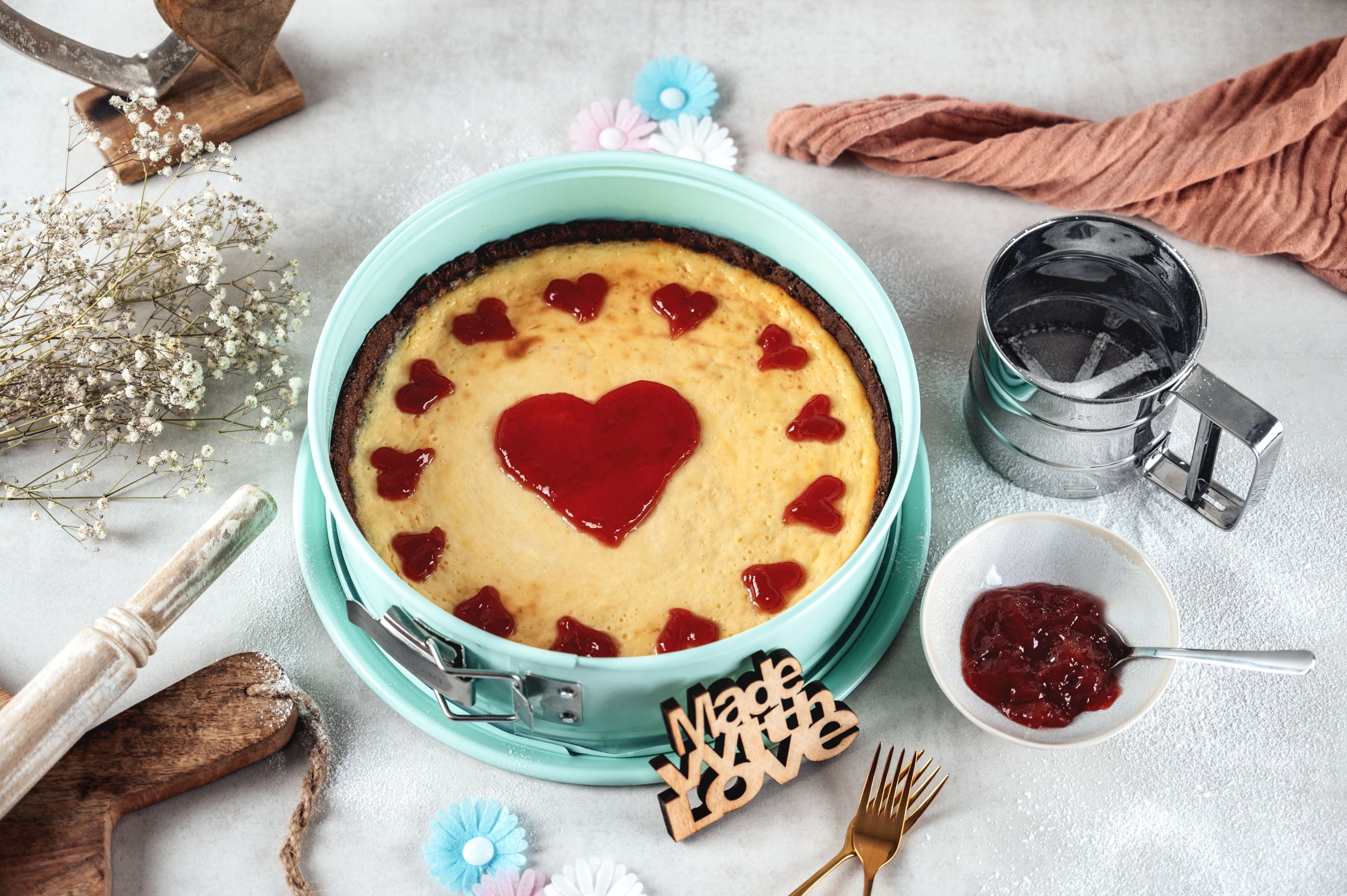 Herziger Käsekuchen