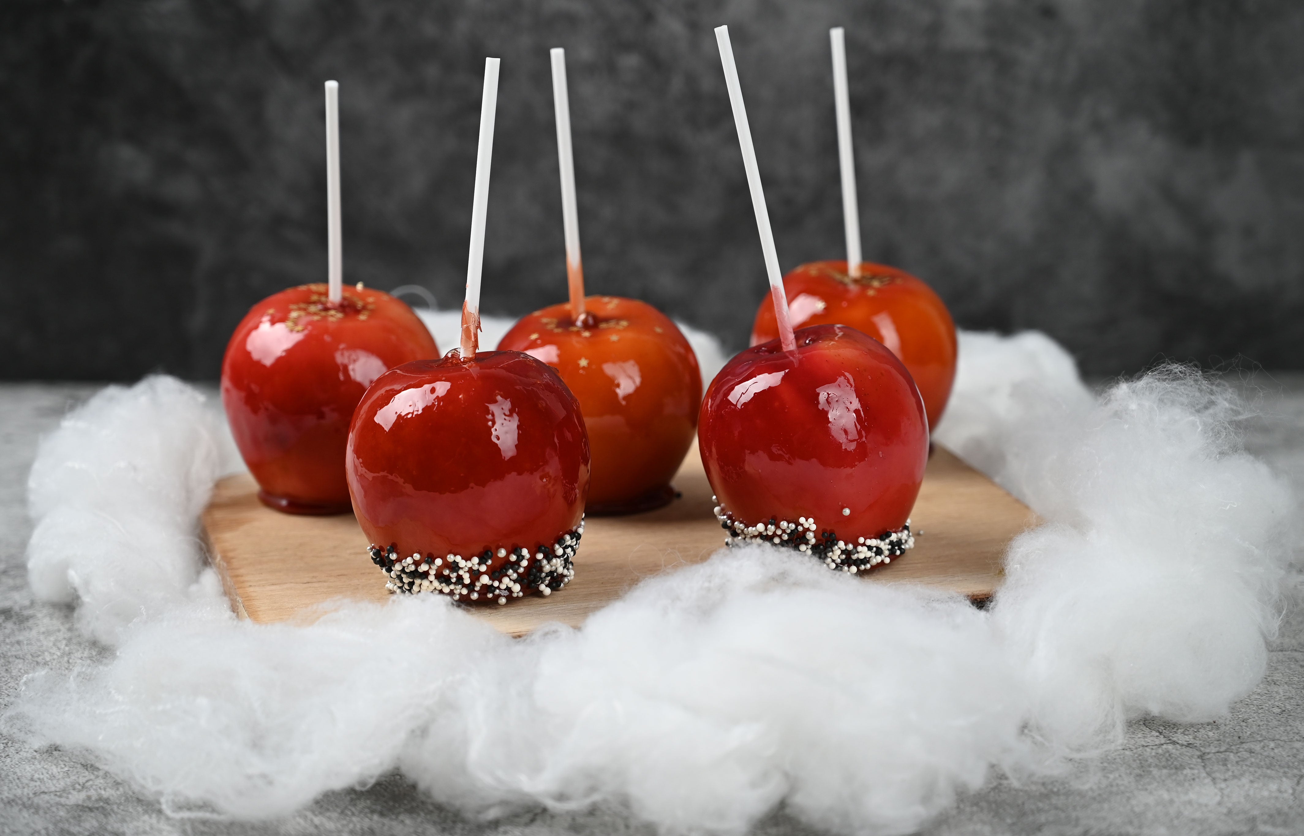 Kandierte Liebesäpfel