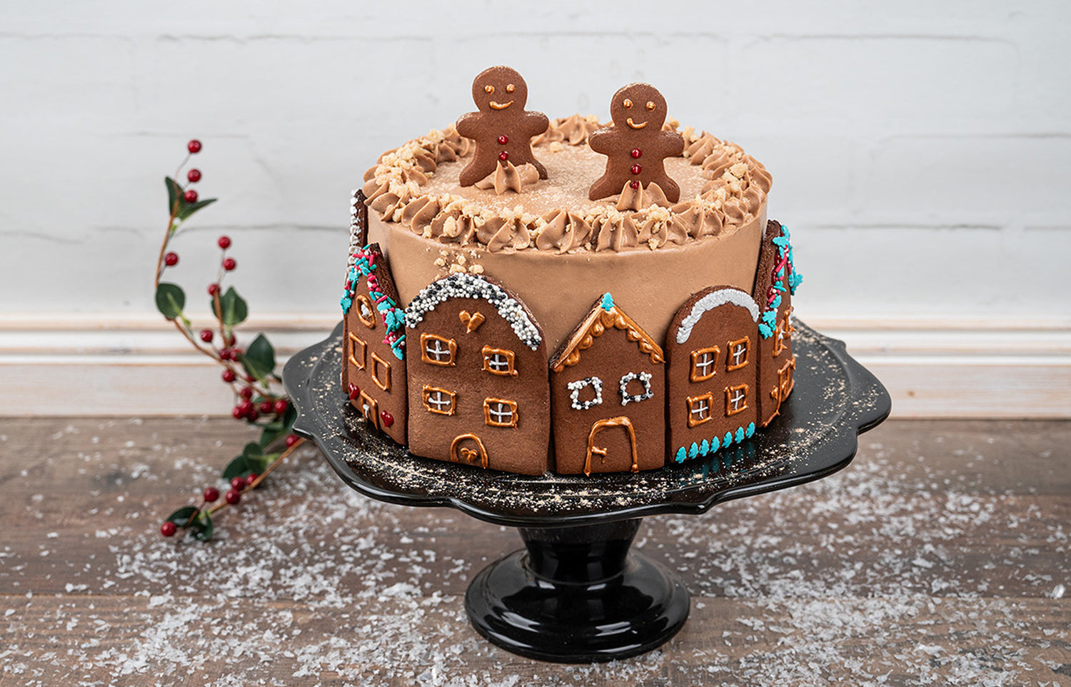 Lebkuchen-Kirsch-Torte