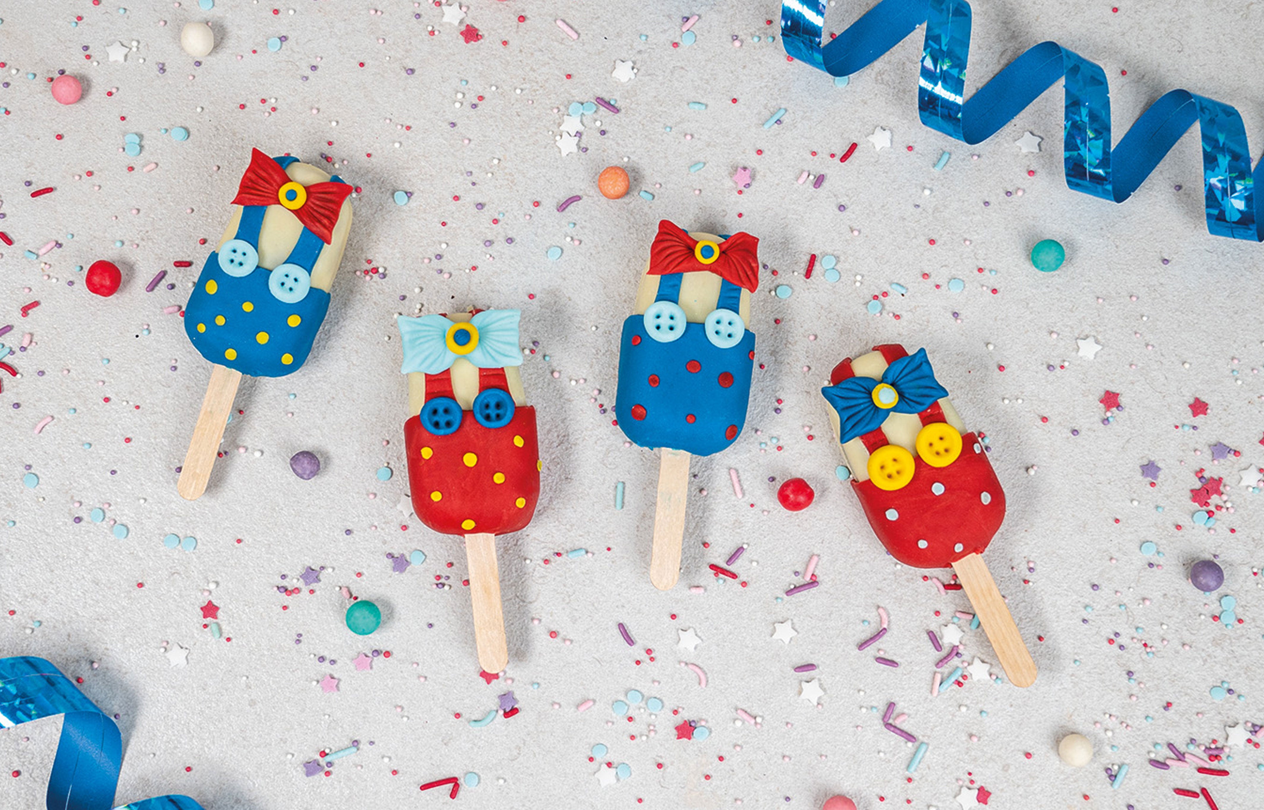 Närrische Cakesicles