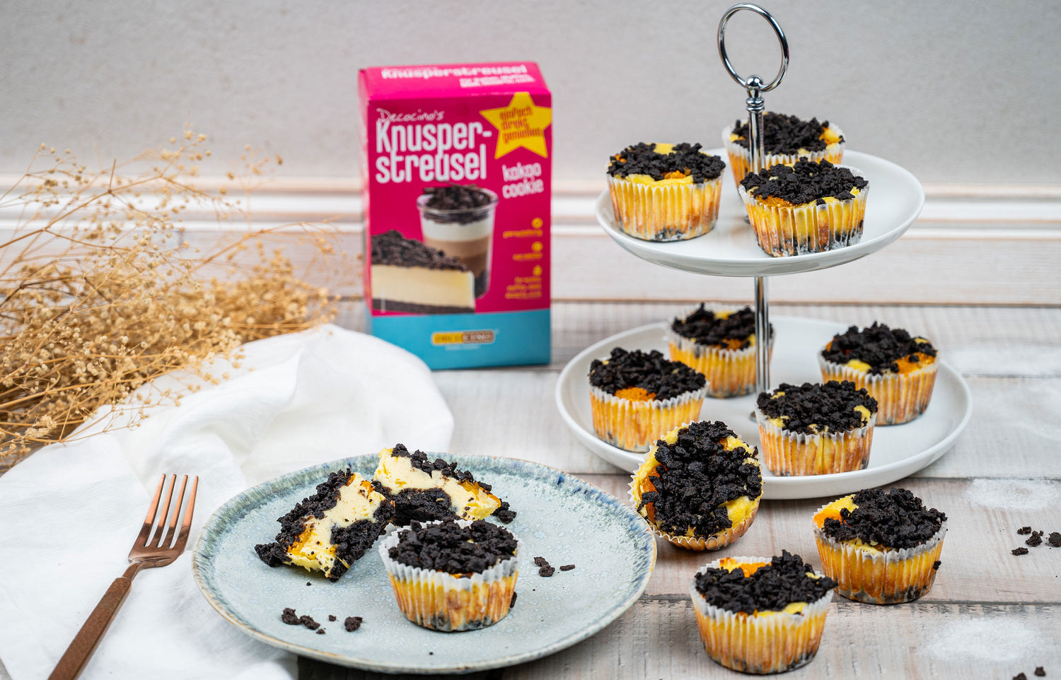 Fruchtige Käsekuchen Minis