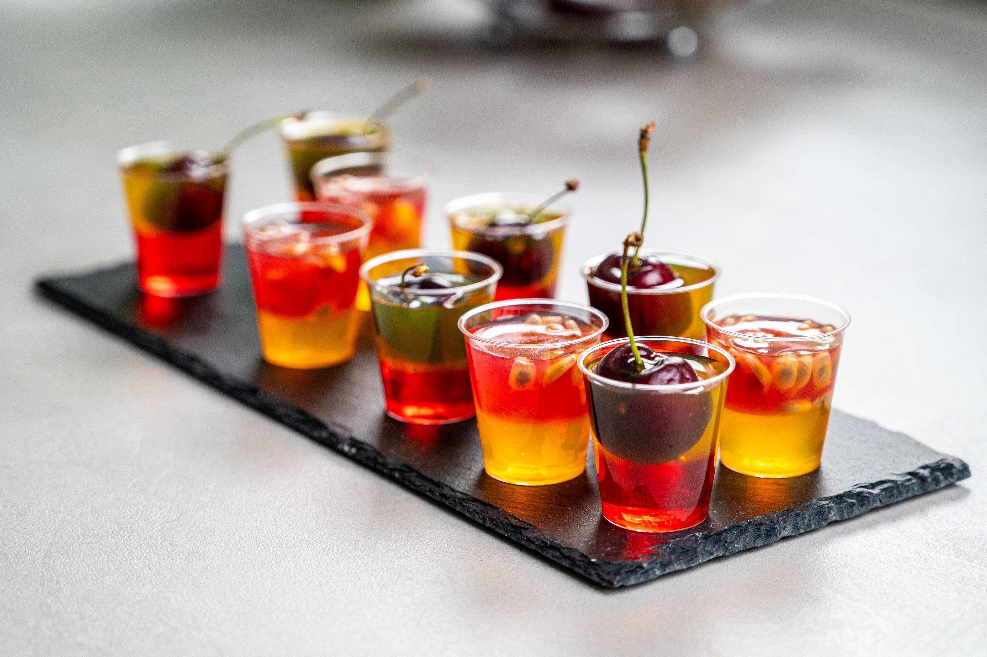 Bacardi-Coconut Jelly Shots