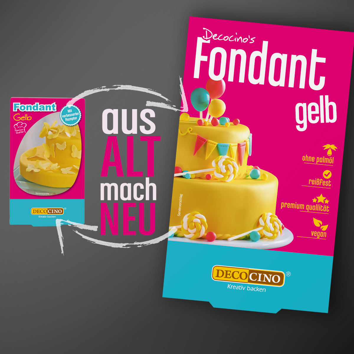 Neuer Look für Backdekore