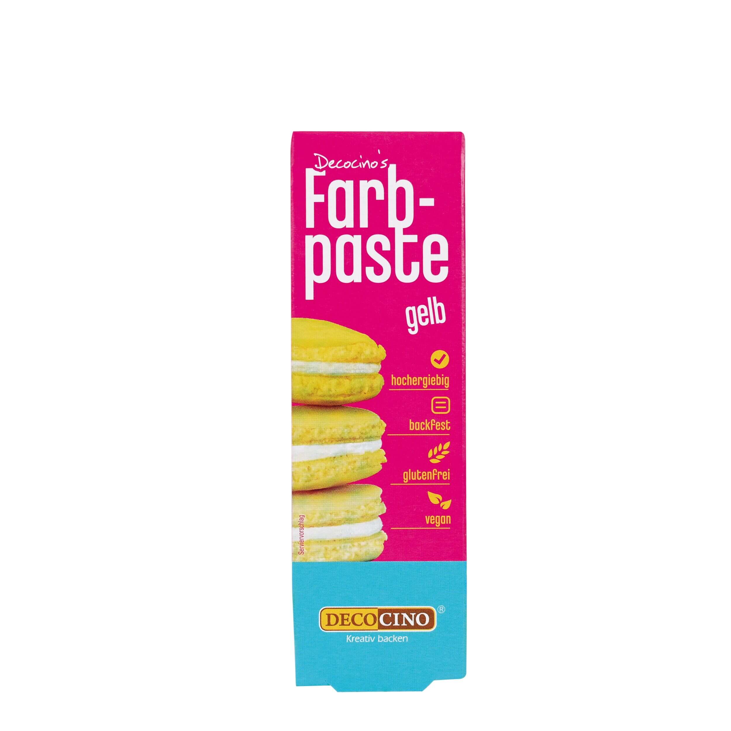 Lebensmittelfarbpaste Gelb (20g)