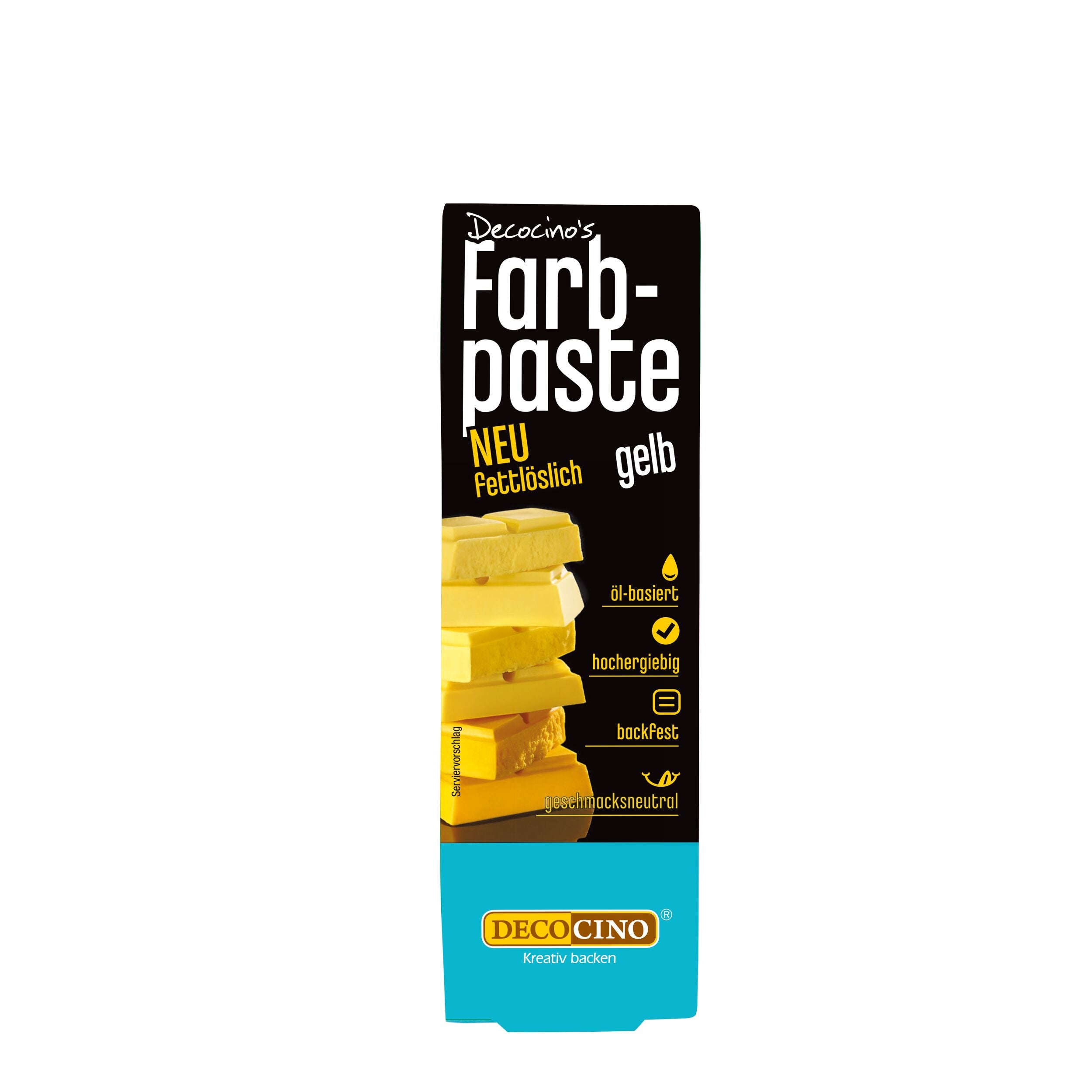 Fat-soluble color paste yellow