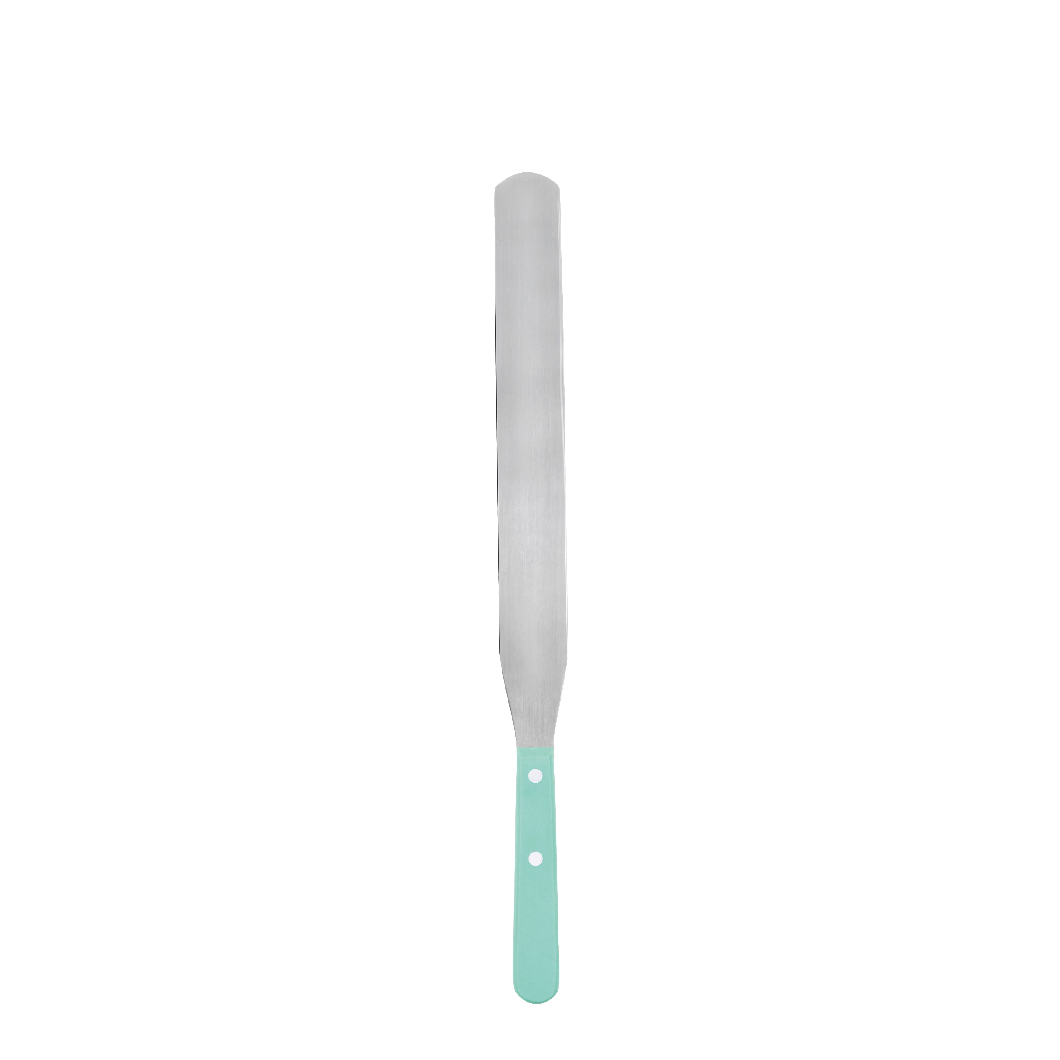 Spreading palette long, mint green