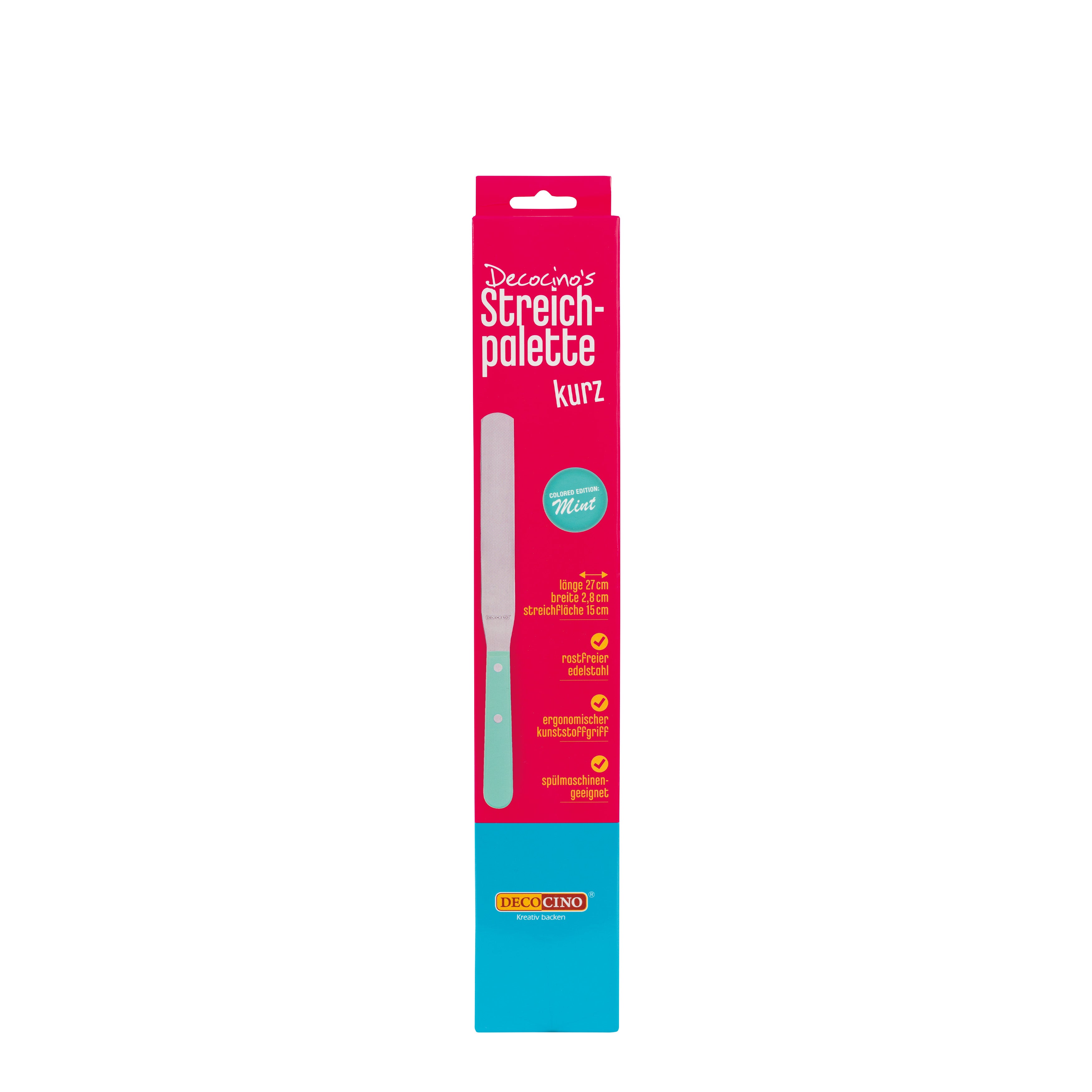 Paint Palette short, mint green