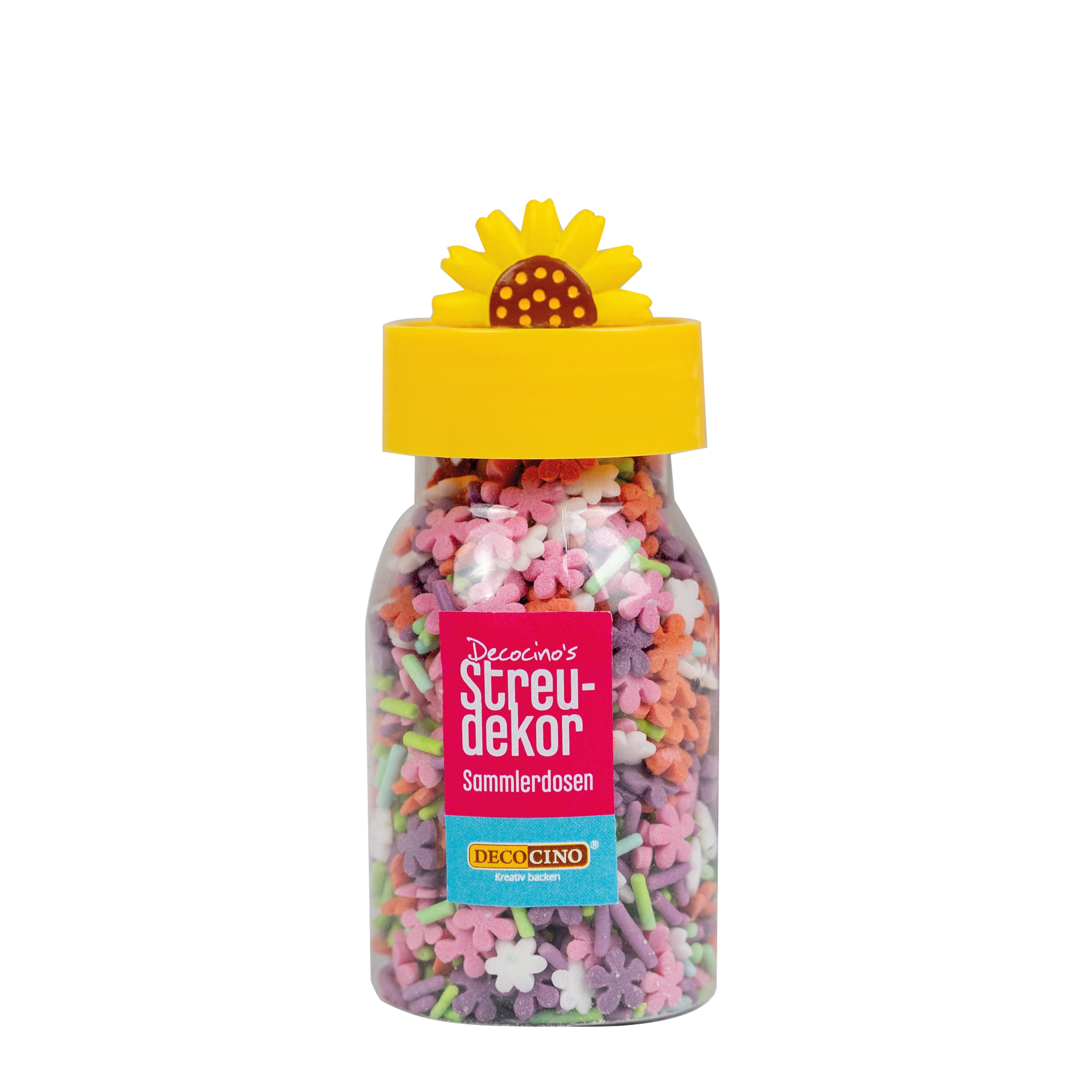 Flower Time sprinkles in a collector's tin (72g)