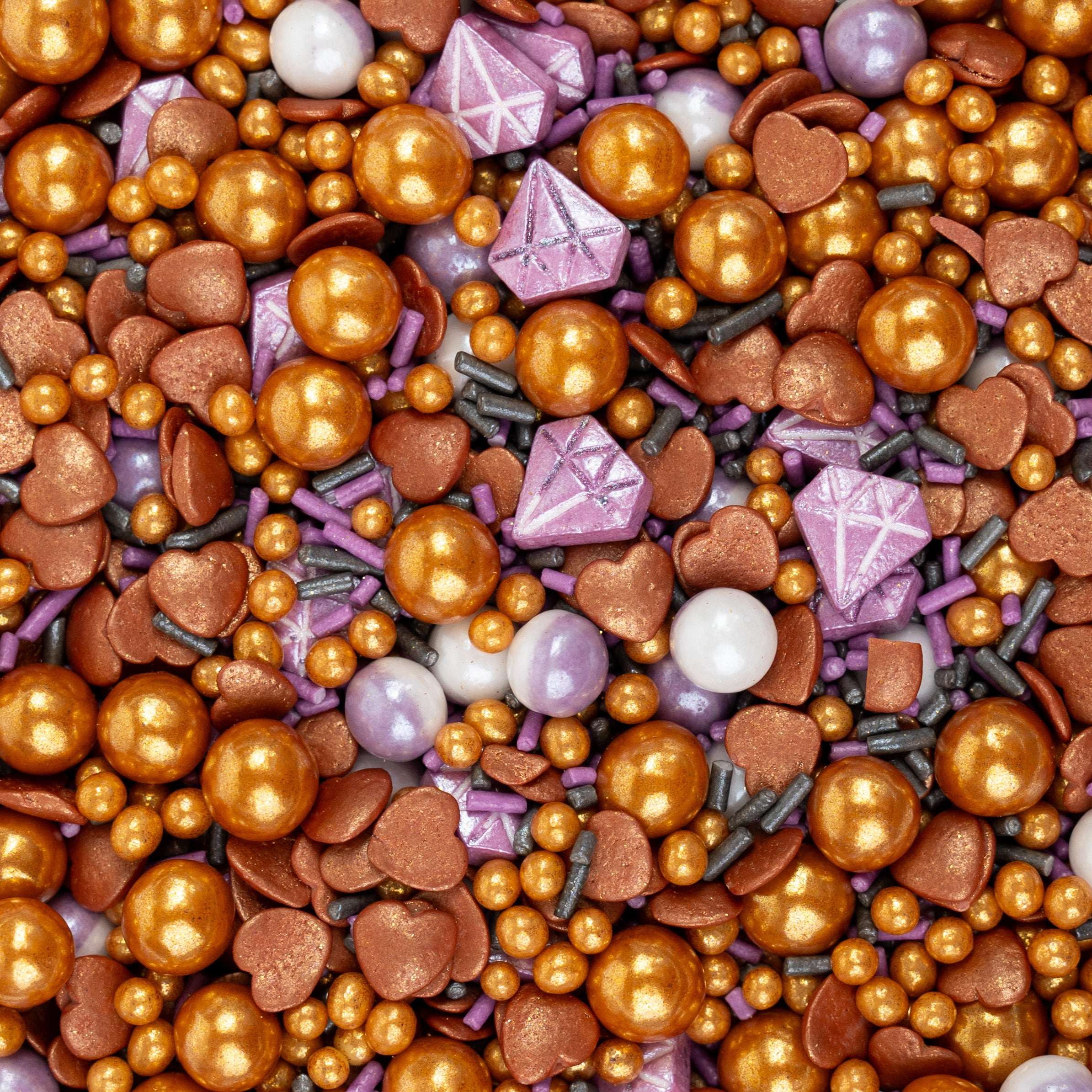 Sallys Streuselwelt – Royal Treasure Streuselmix in Nahaufnahme