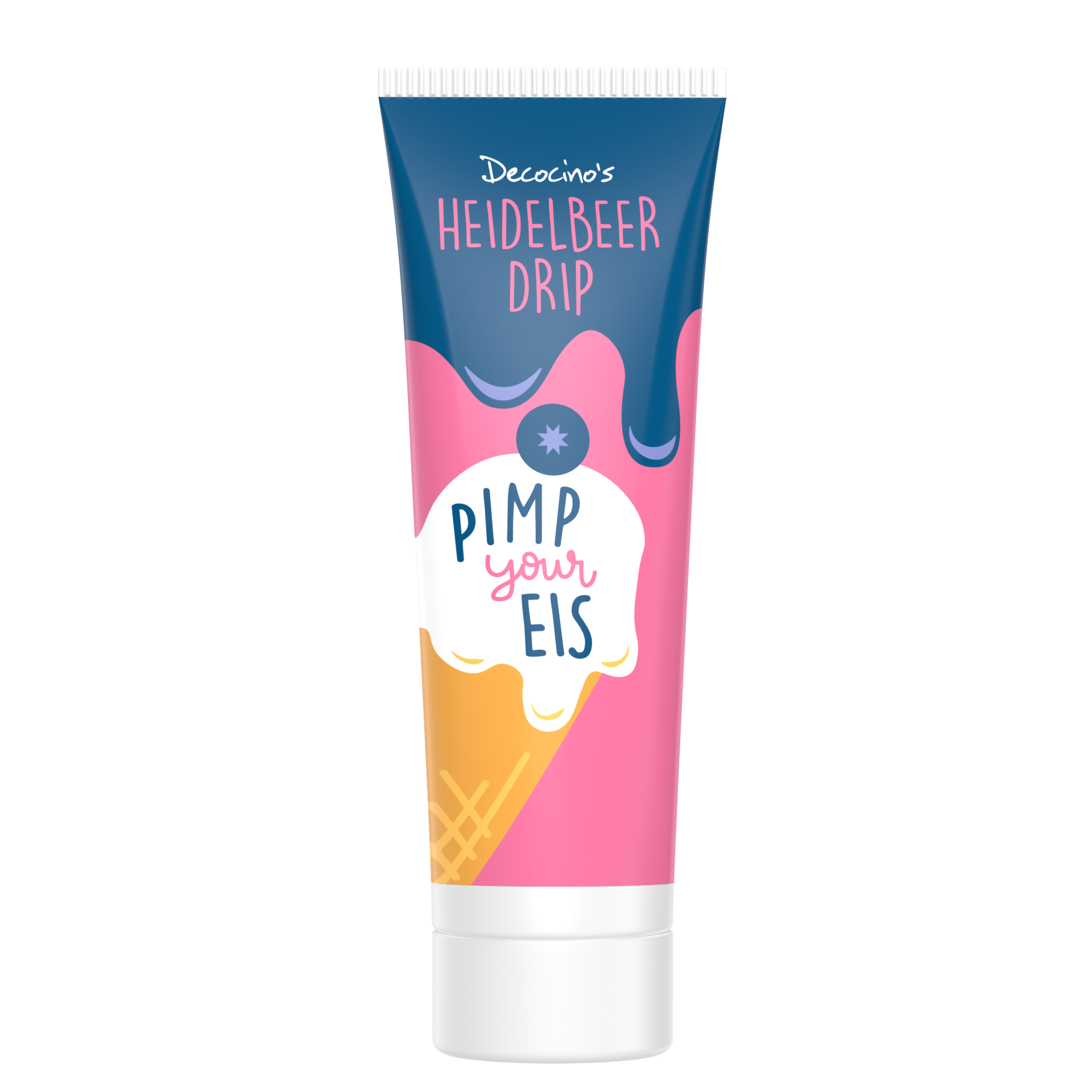 Pimp Your Eis Heidelbeer Drip