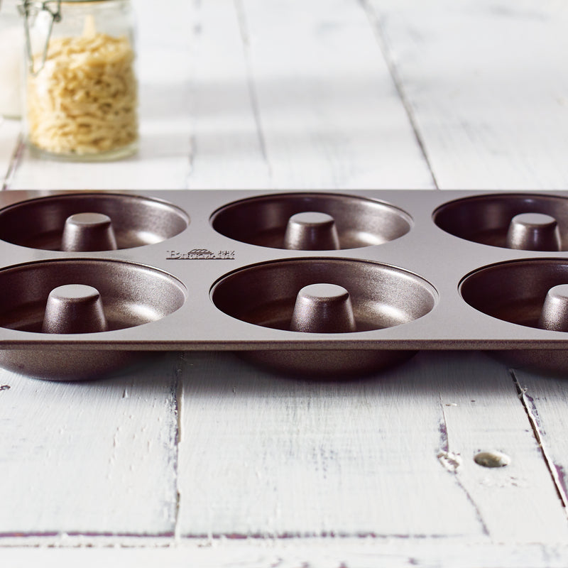 Donut baking tray 6-compartment