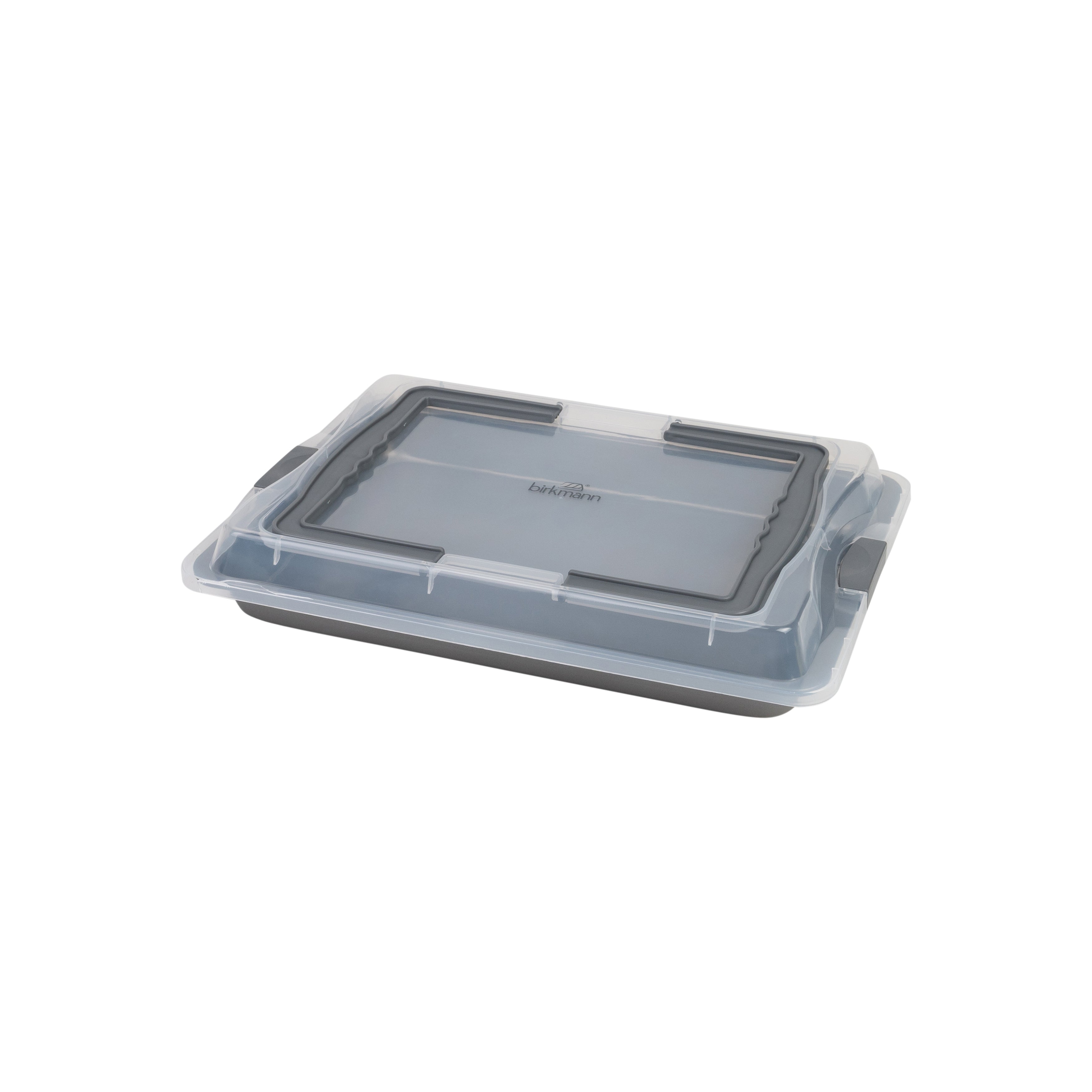 Baking tray with transport cover (41.8x28.5x4cm)
