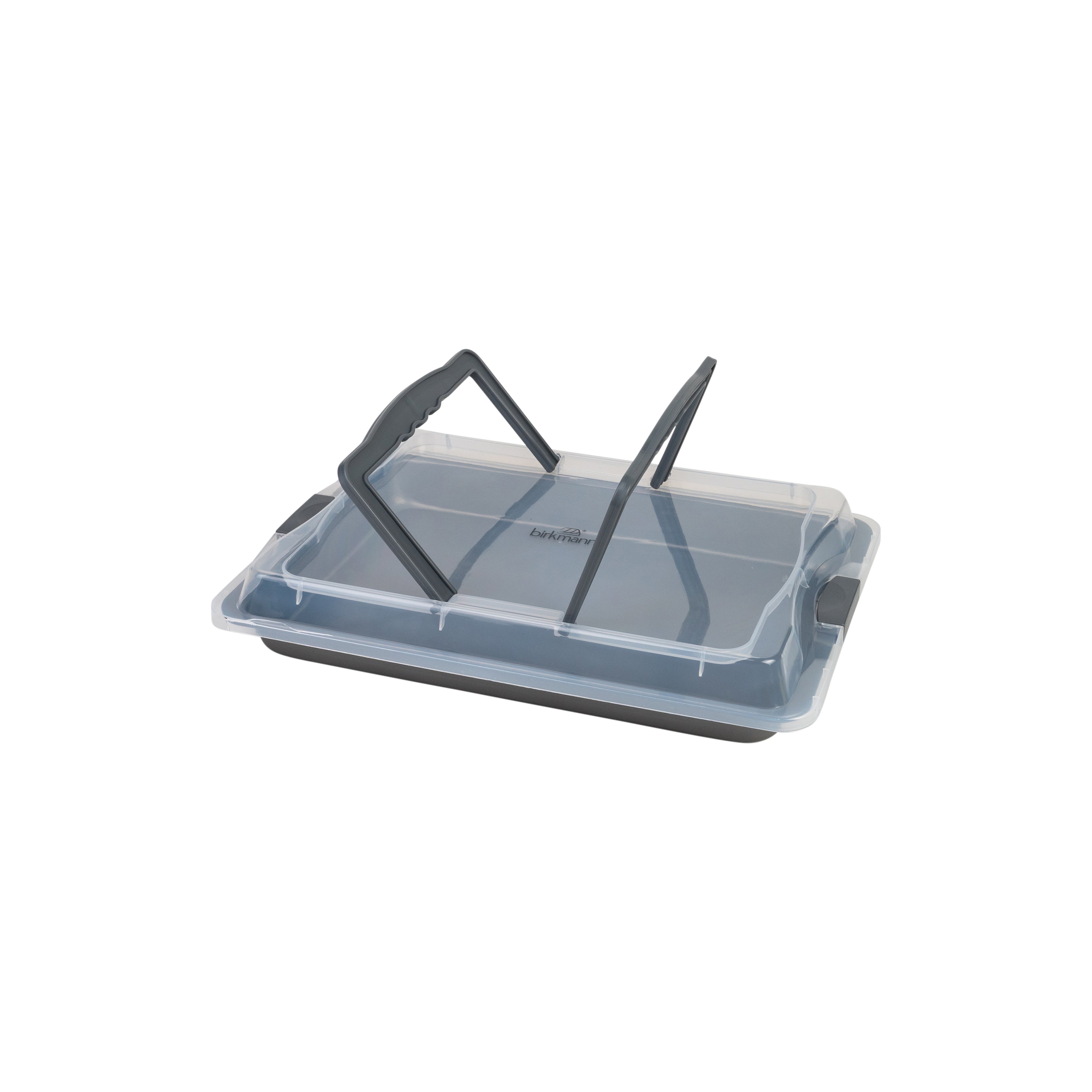 Baking tray with transport cover (41.8x28.5x4cm)