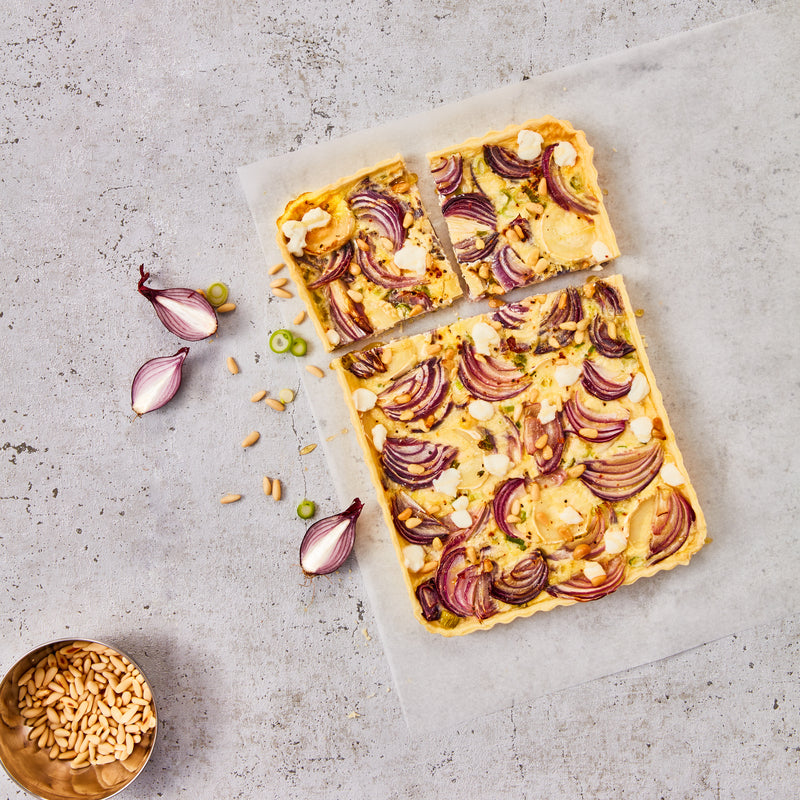 Rechteckige Quiche- & Tarteform, (32cmx22cmx3cm)