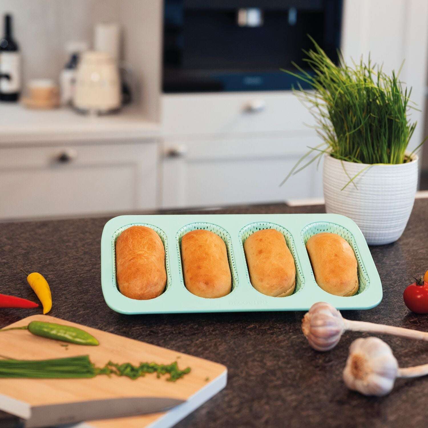 Mini Baguette Backform Mint Edition (6x14cm)