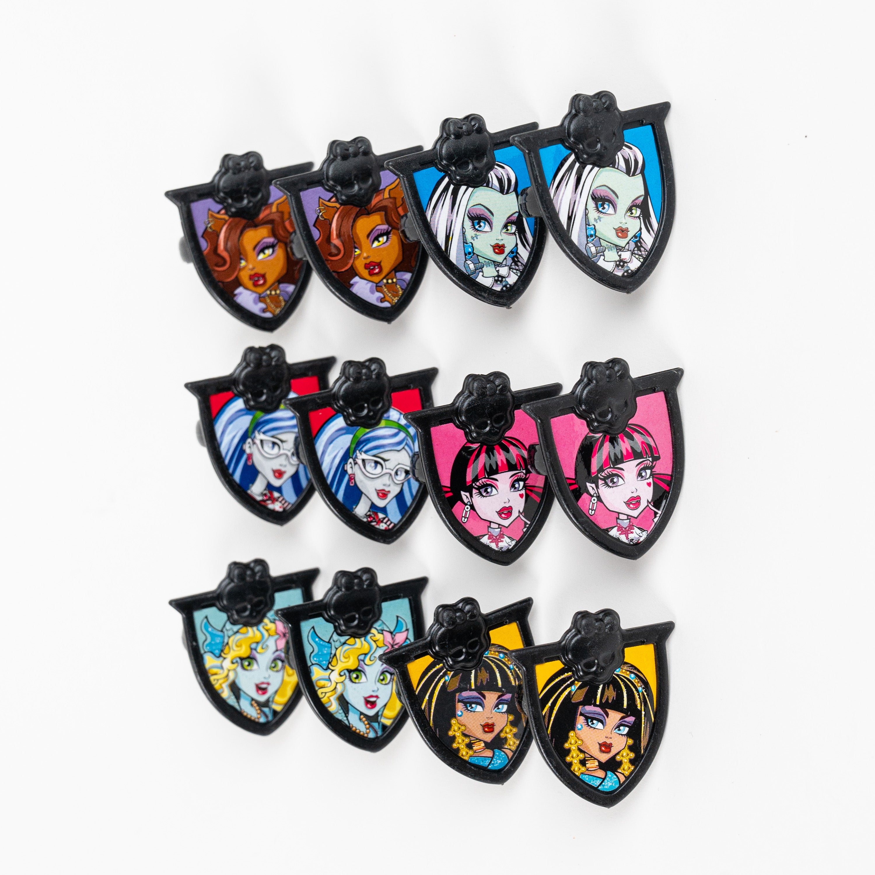 Monster High decoration rings (12 pieces)