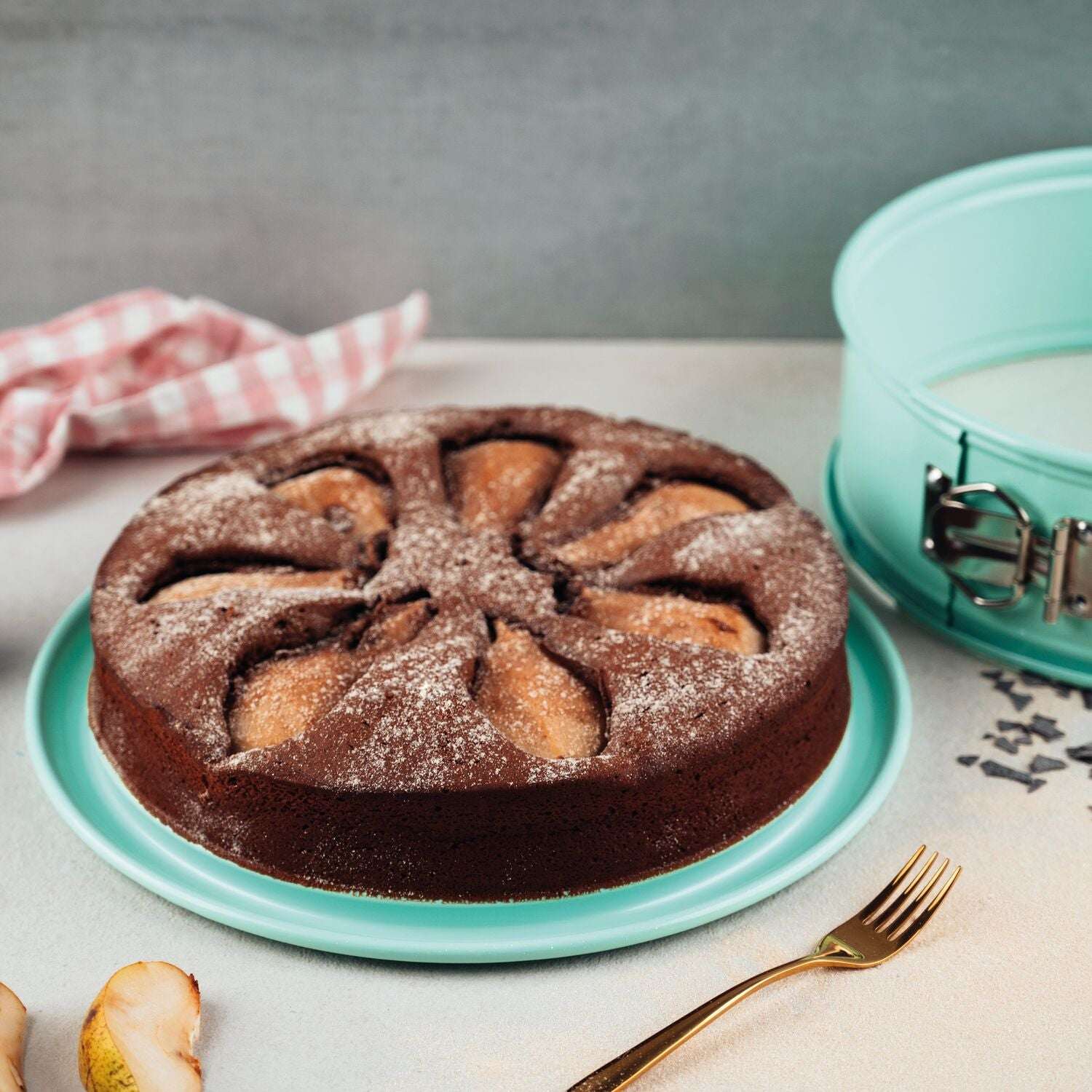 SET: Springform Mint Edition (Ø 26cm) + Torteneinteiler + Tortenretter