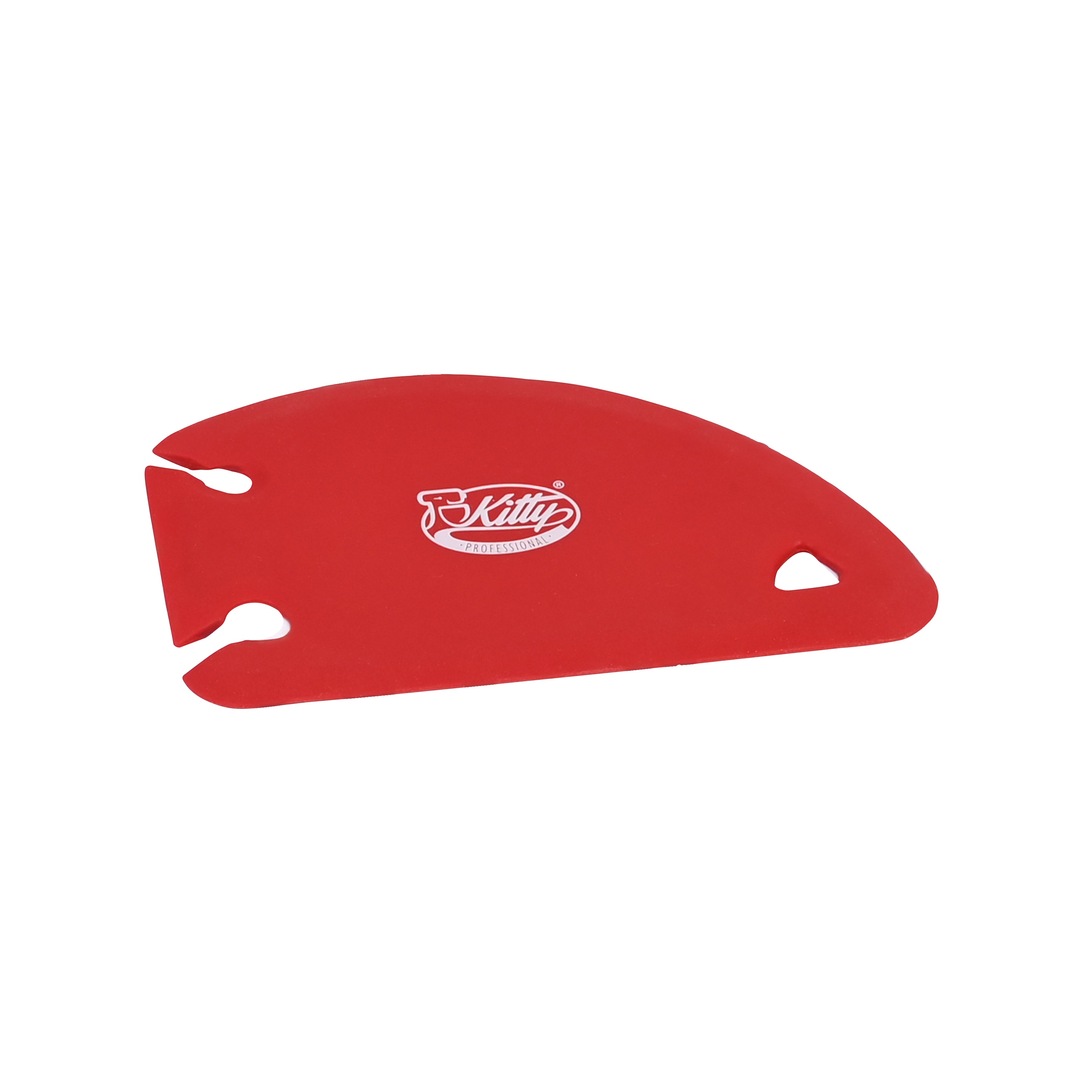 3 in 1 professional dough scraper with peel-off slot - RUBY RED