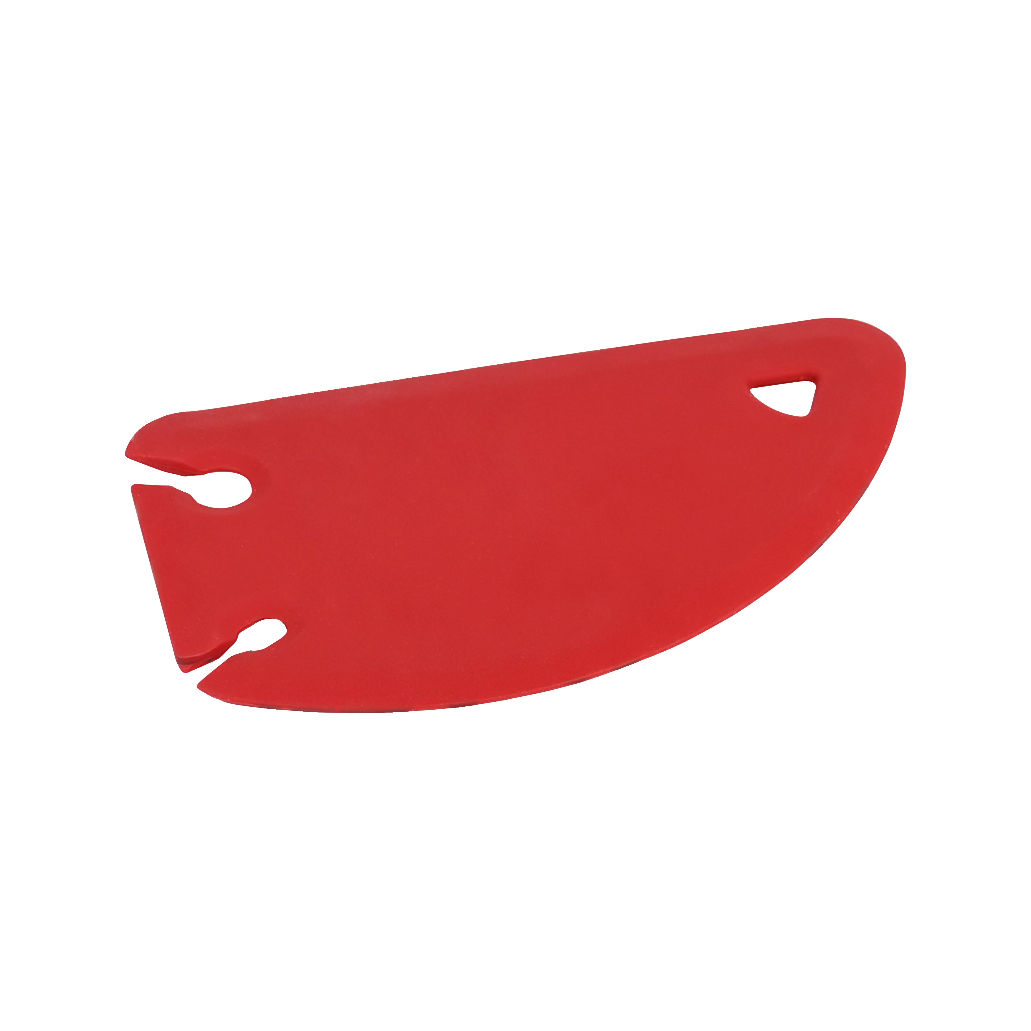 3 in 1 professional dough scraper with peel-off slot - RUBY RED