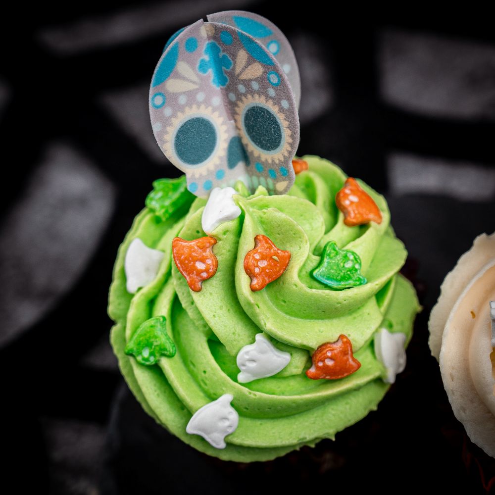 Streusel-Sammlerdose-Geist-Halloween-Totenkopf