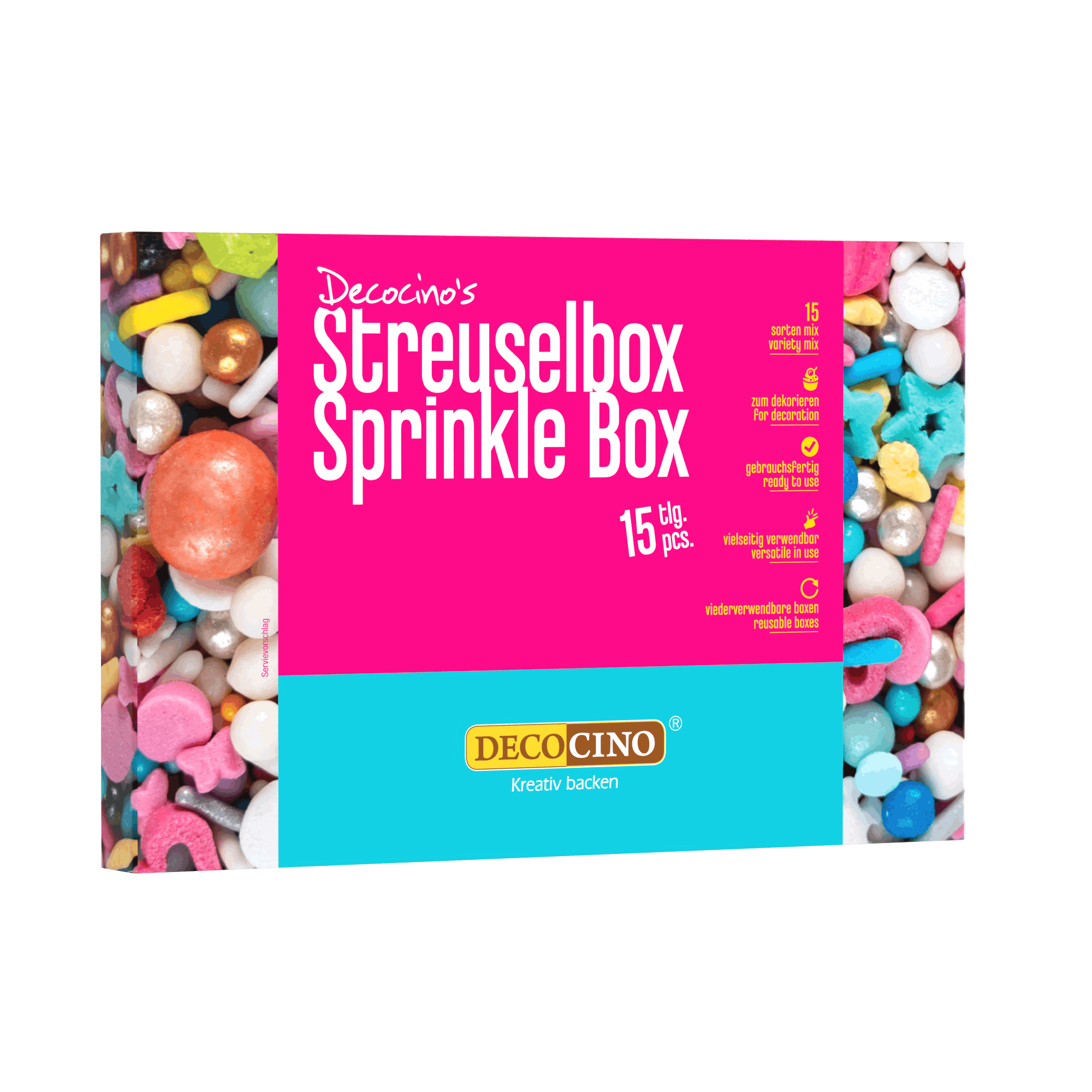 15 Shades of Sweet - Streuselbox 15tlg.