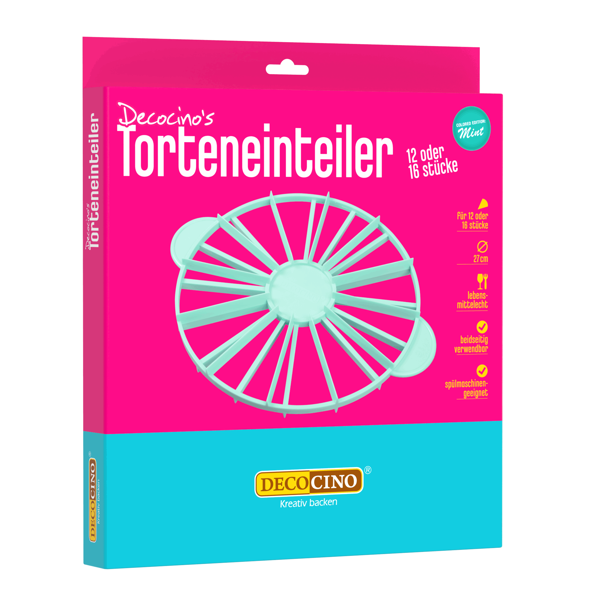 Torteneinteiler mintgrün