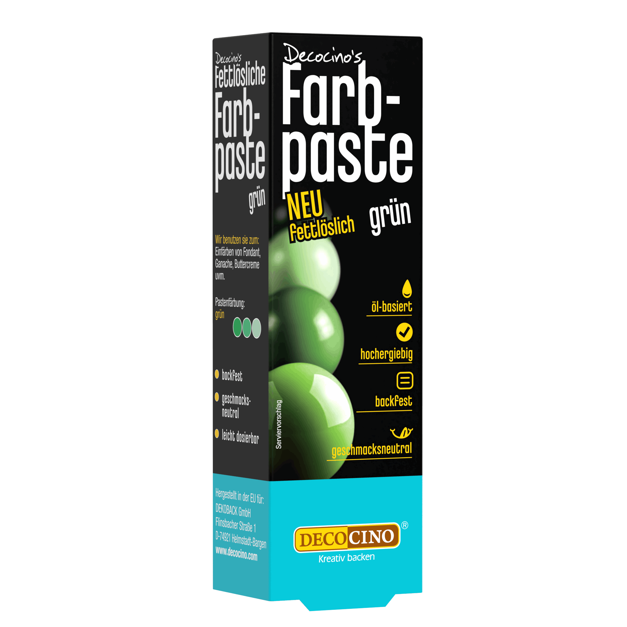 Fettlösliche Farbpaste Grün