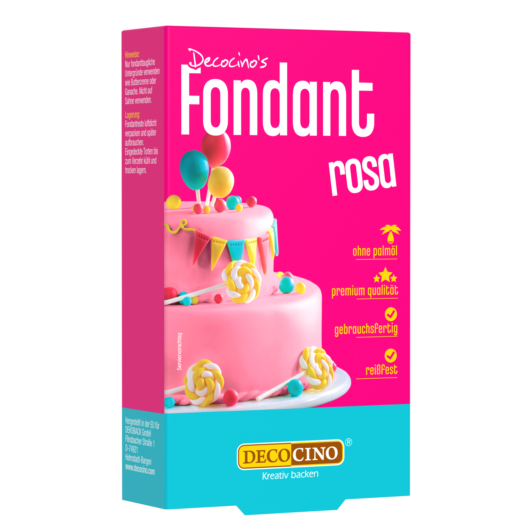 Fondant Rosa (250g)
