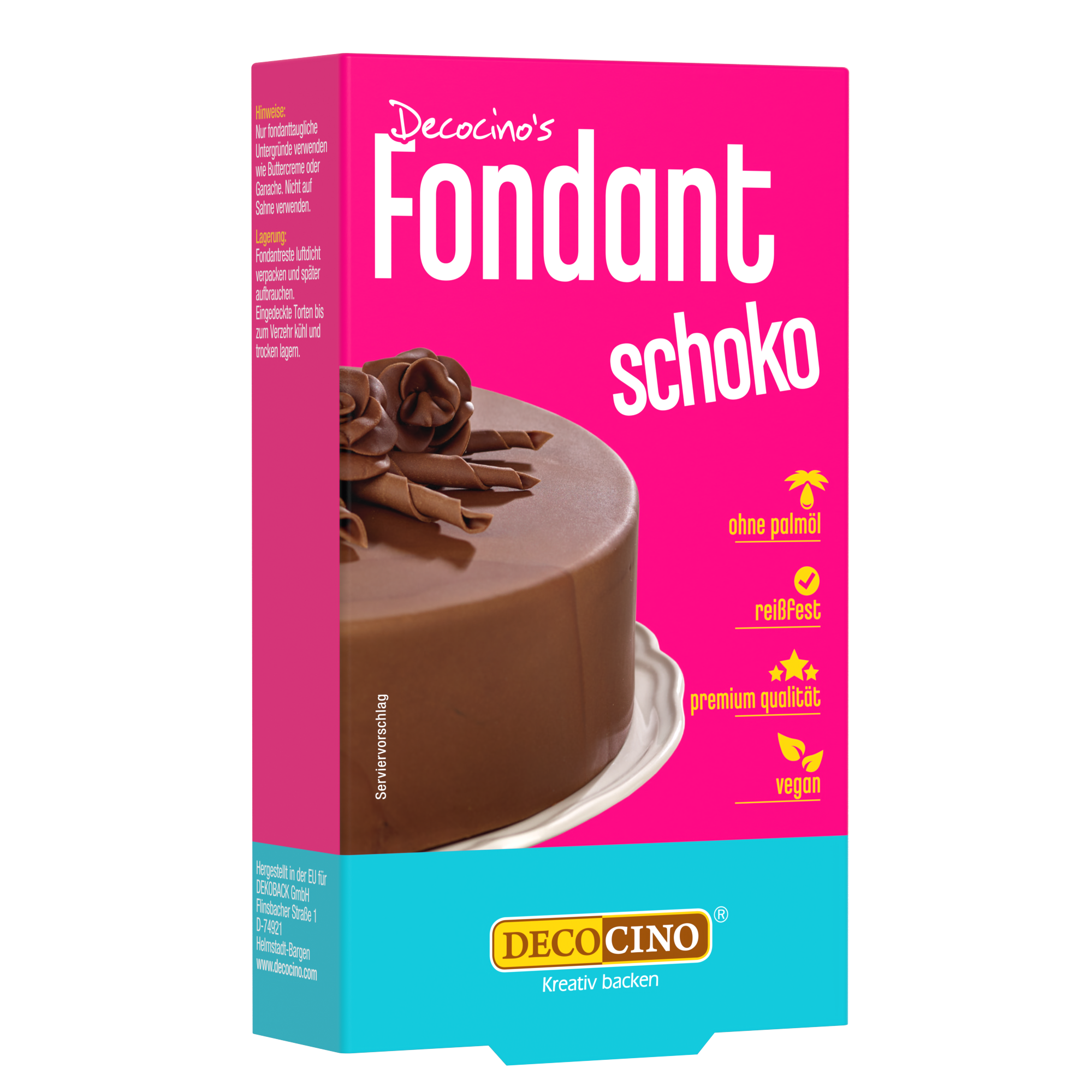 Schoko Fondant von decocino