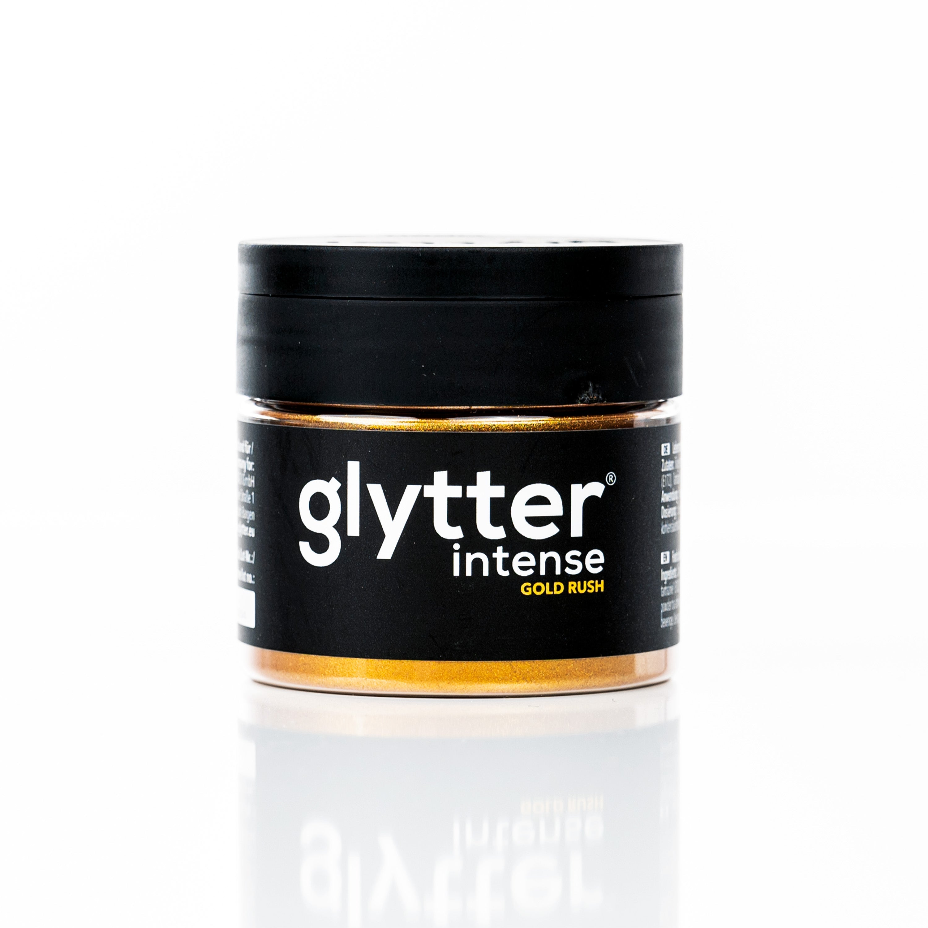 Glytter Intense Gold Rush – Produktdose Vorderansicht