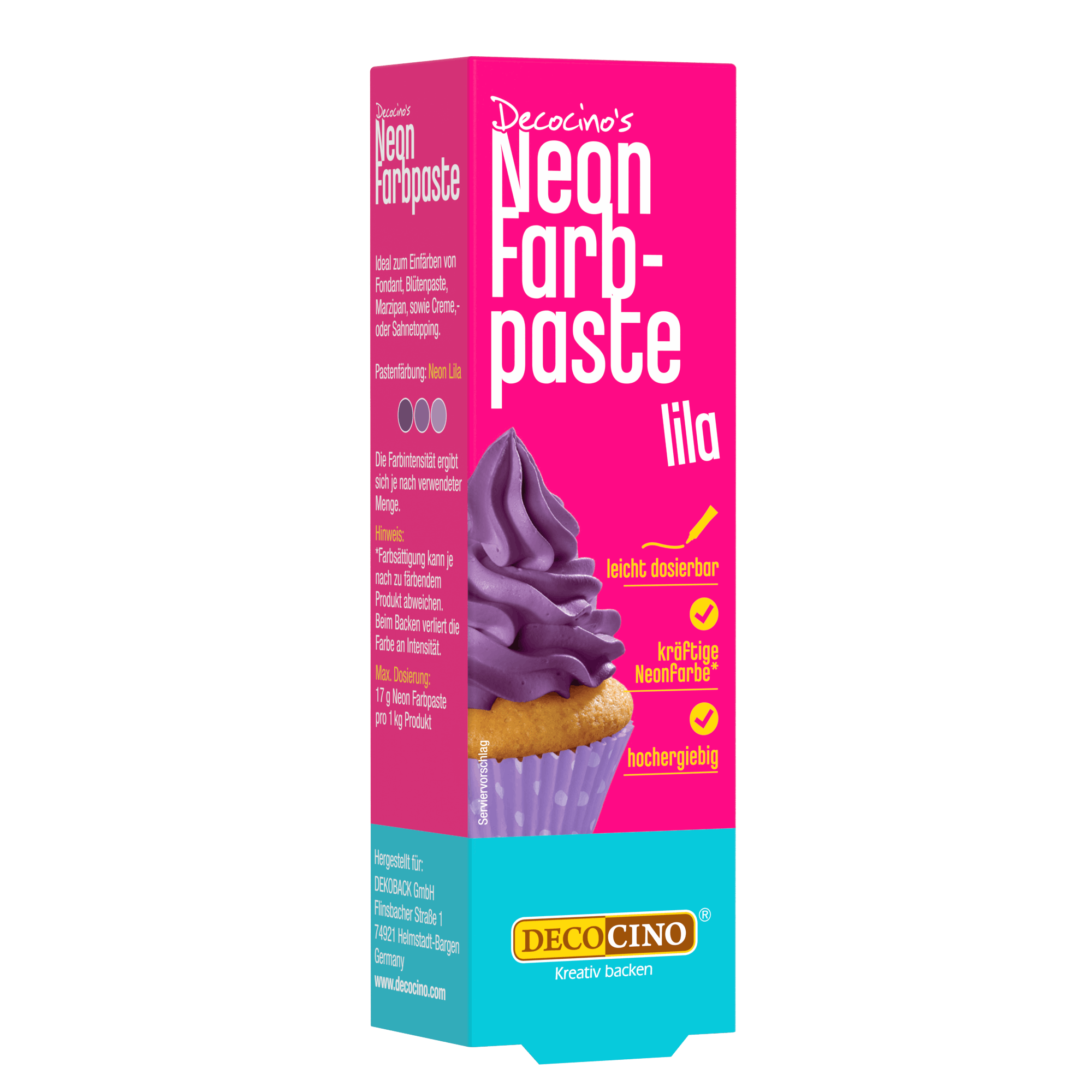 Neon Farbpaste Lila (25g)