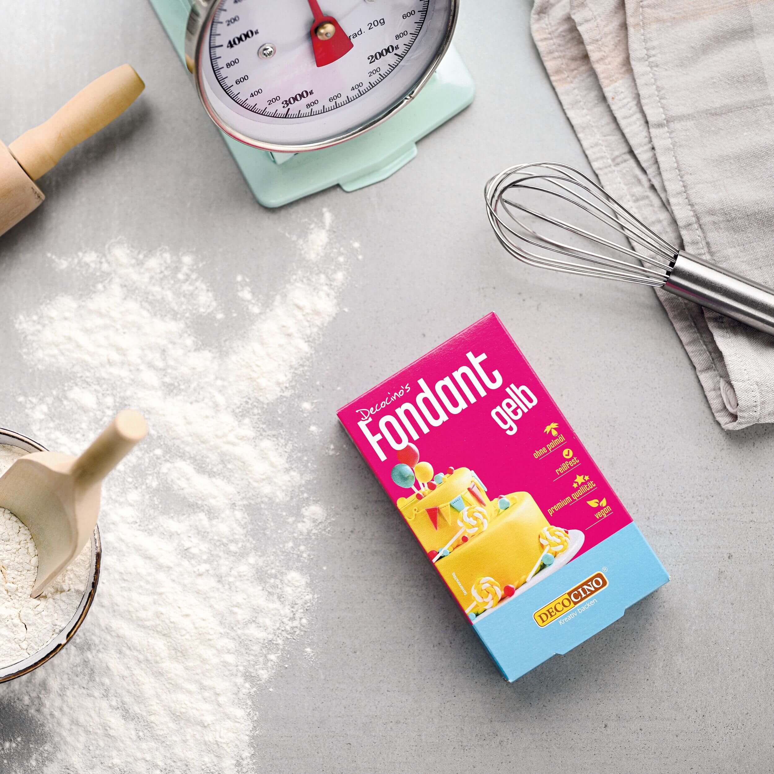 Fondant Yellow (250g)