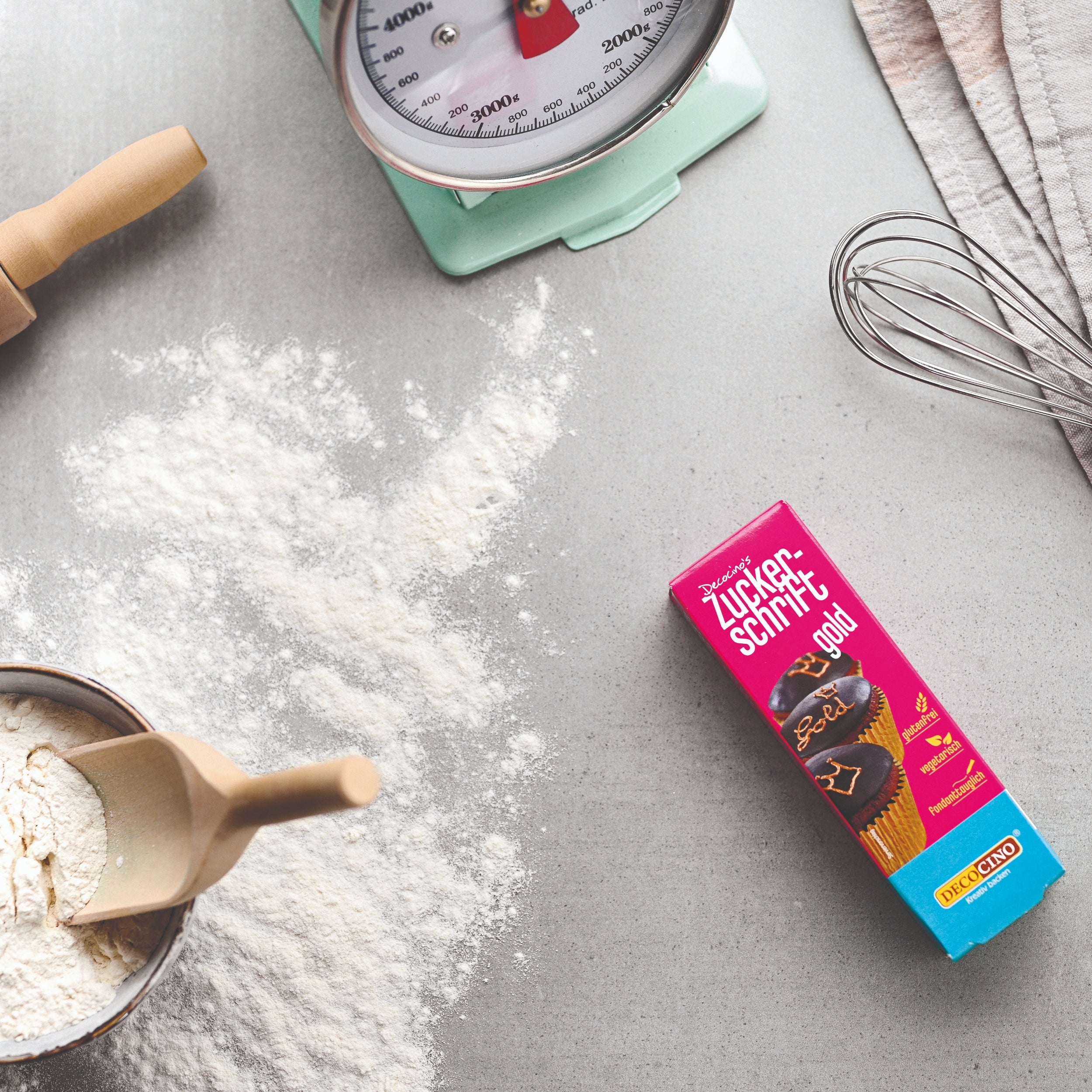 Zuckerschrift Gold (18g)