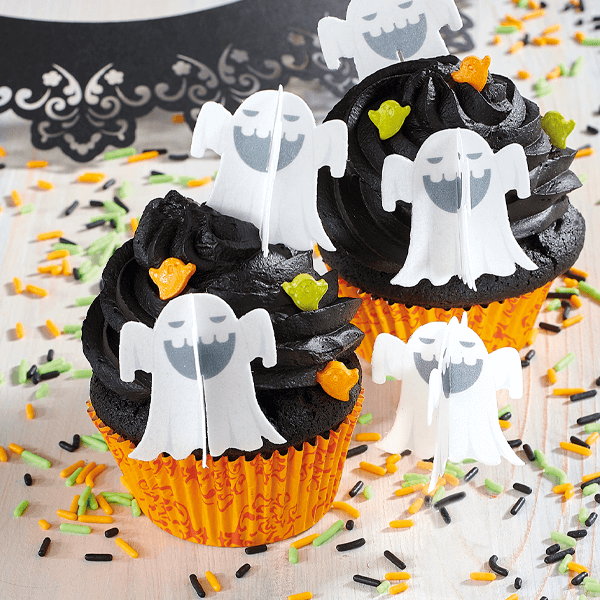 Halloween Wafer Ghosts (12 pieces)