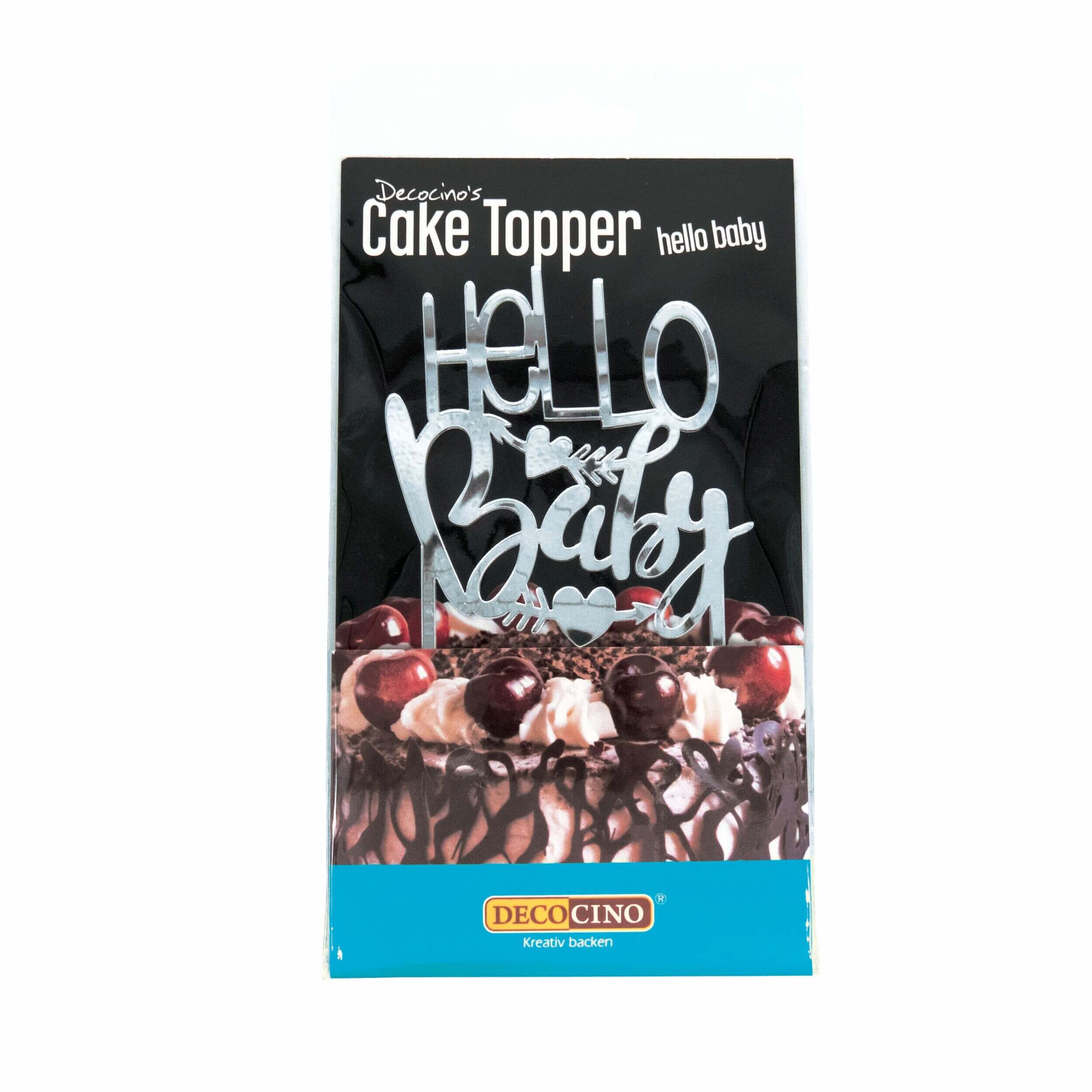 Cake Topper Hello Baby