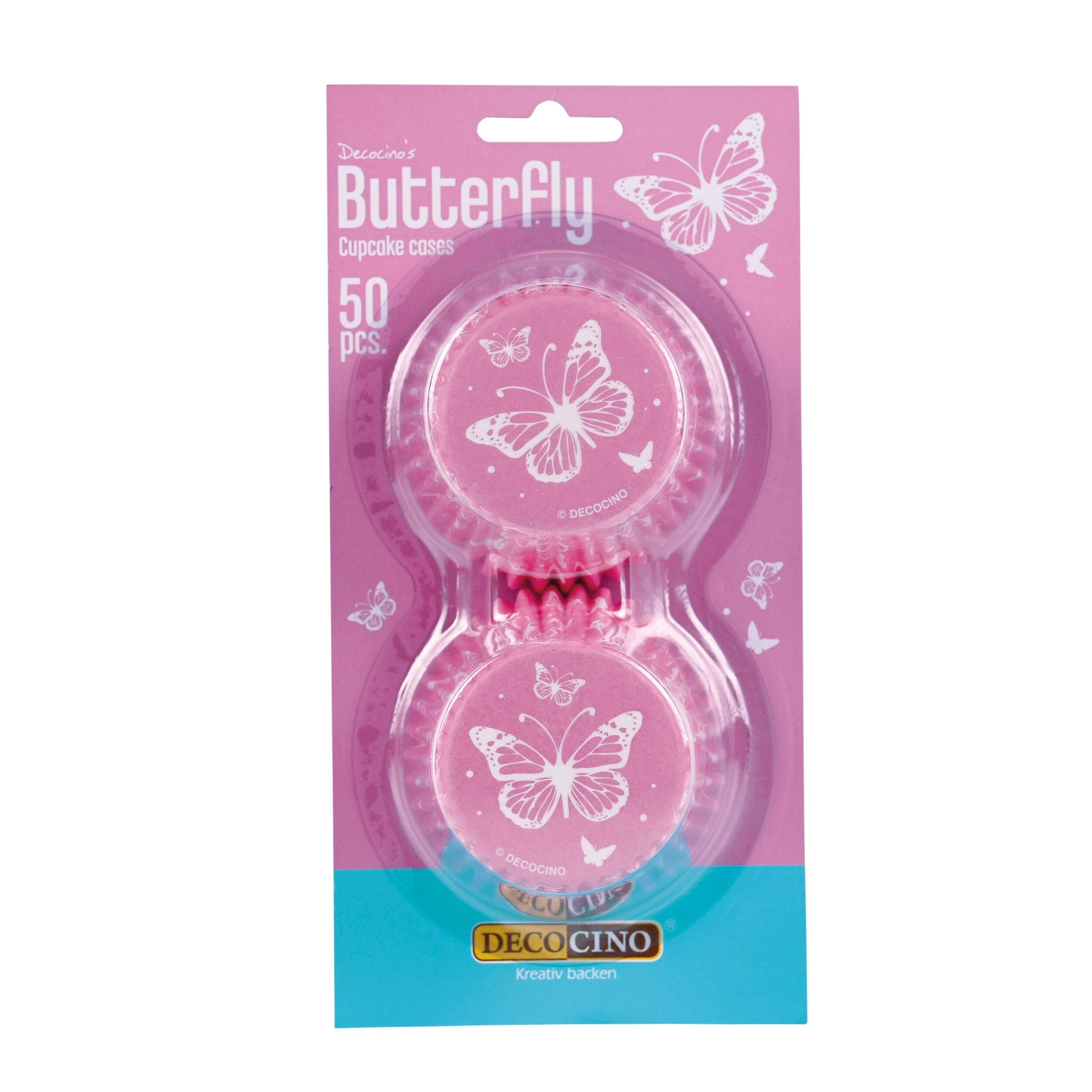Butterfly muffin cups (50 pieces)