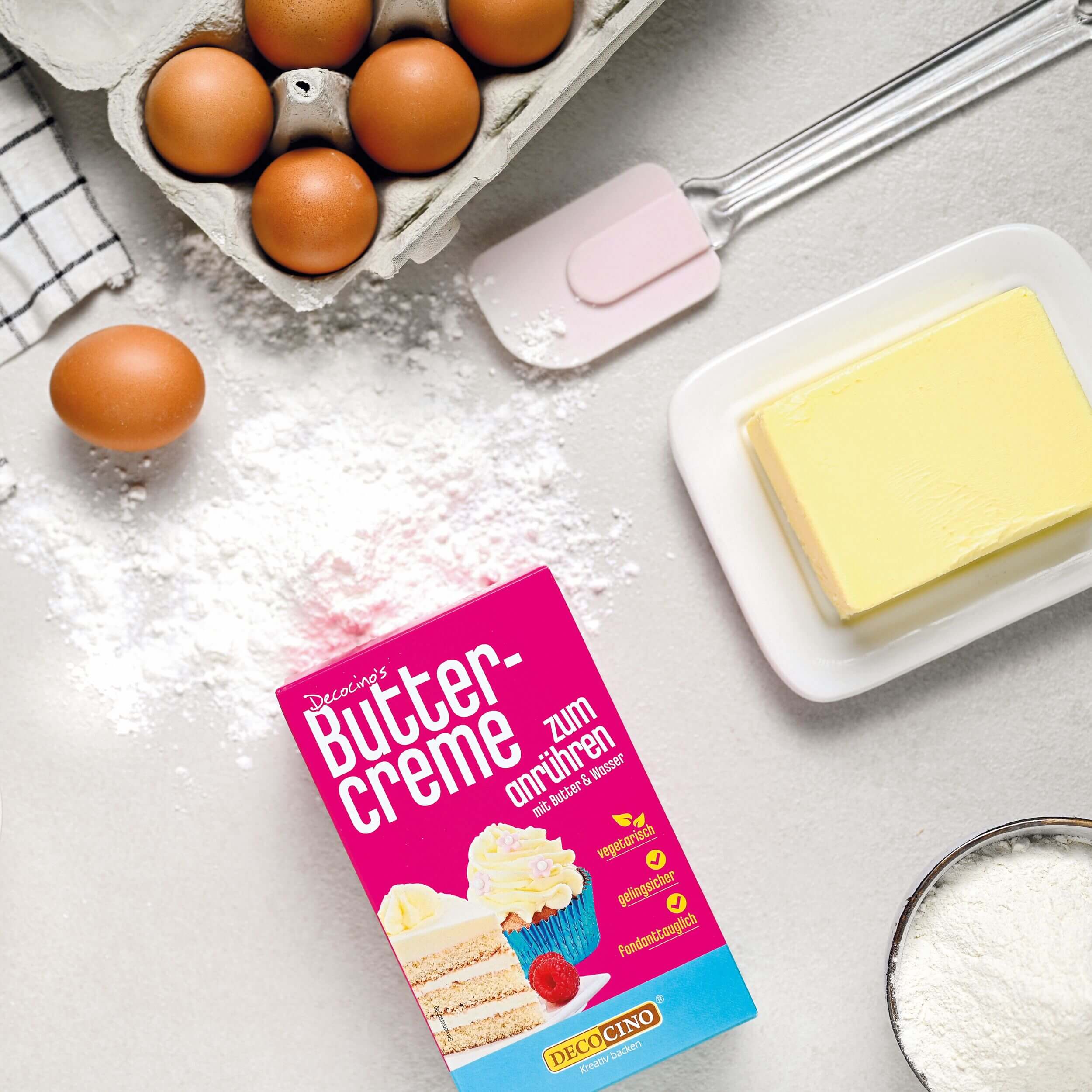 Buttercreme zum Anrühren (250g)