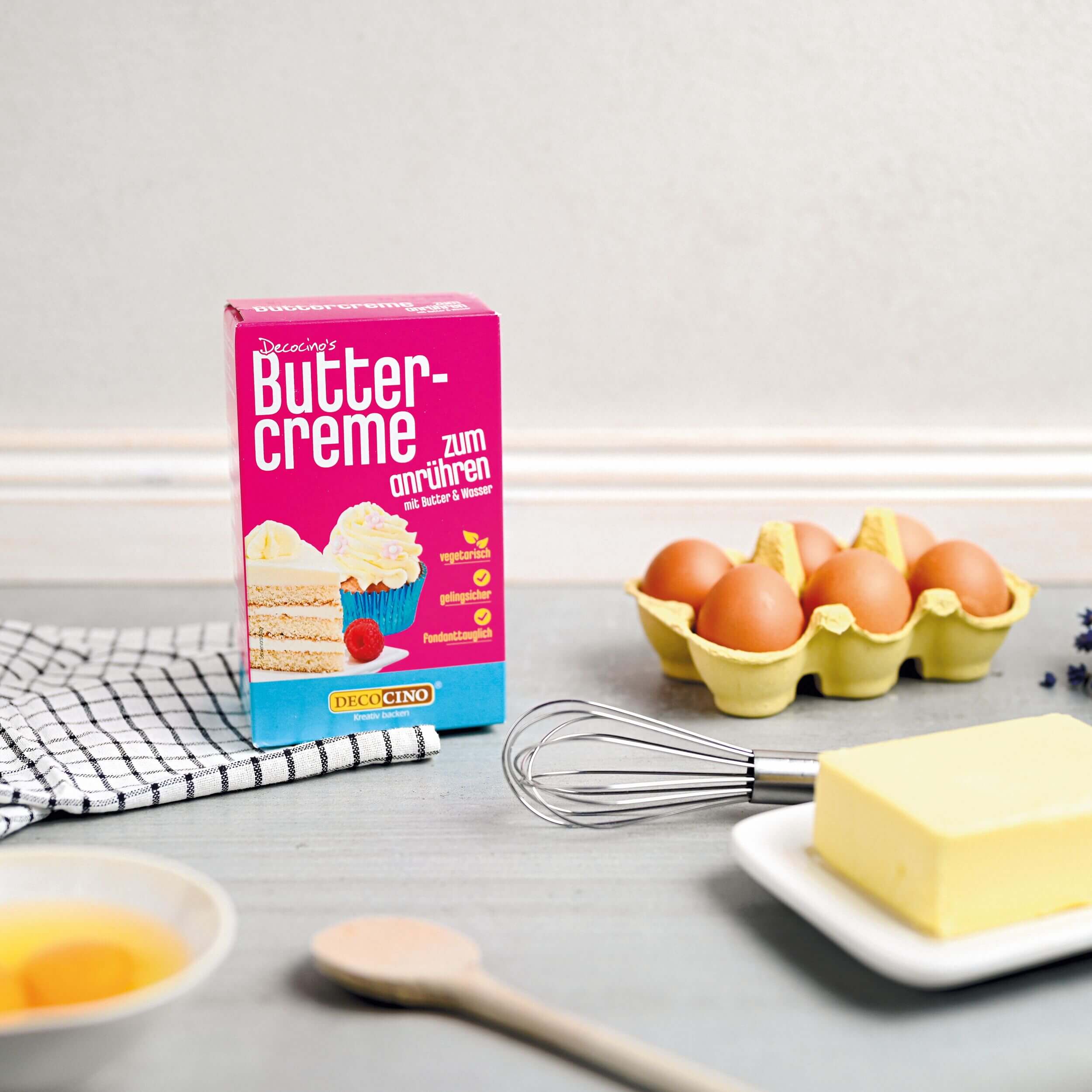 Buttercreme zum Anrühren (250g)