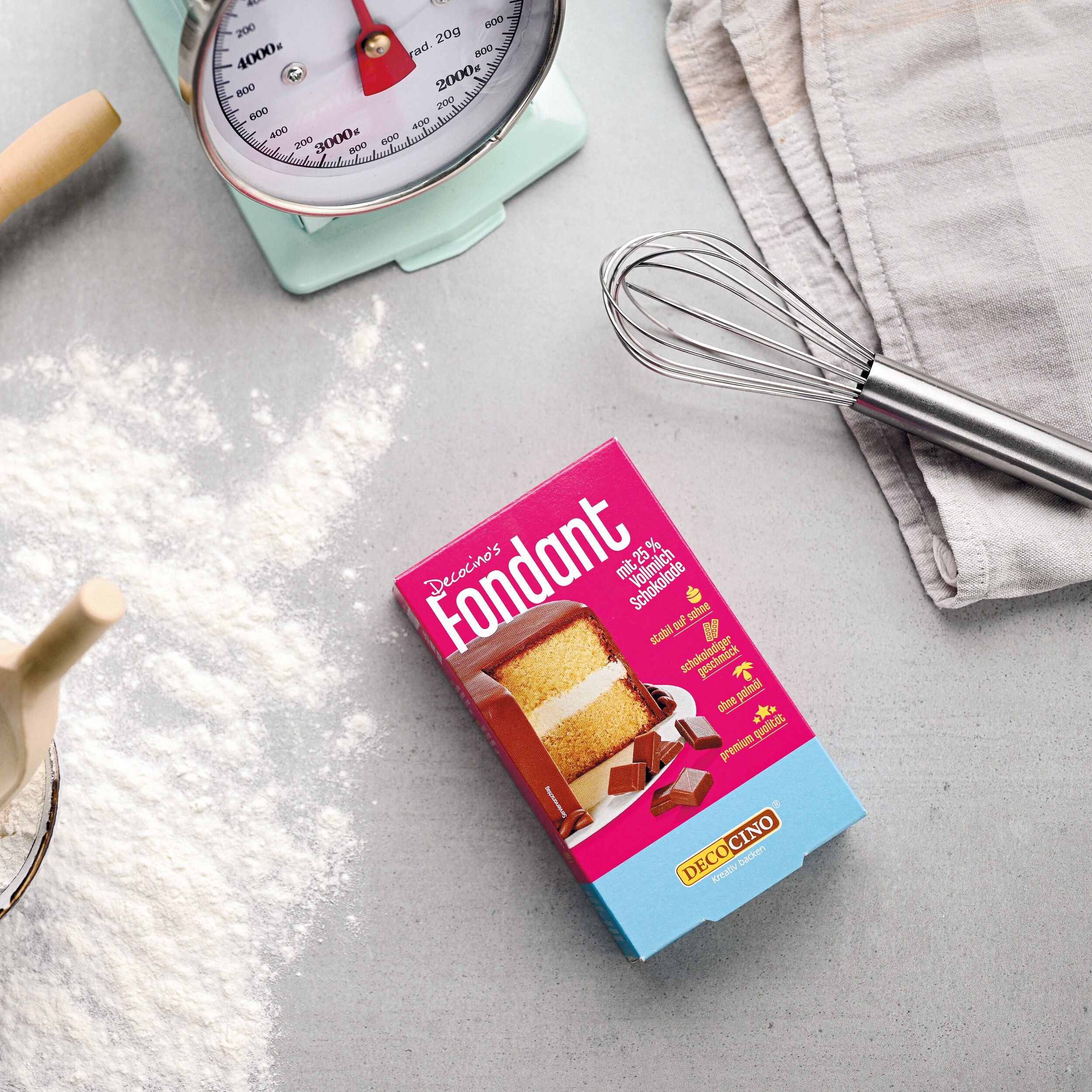 Fondant with 25% milk chocolate (250g)