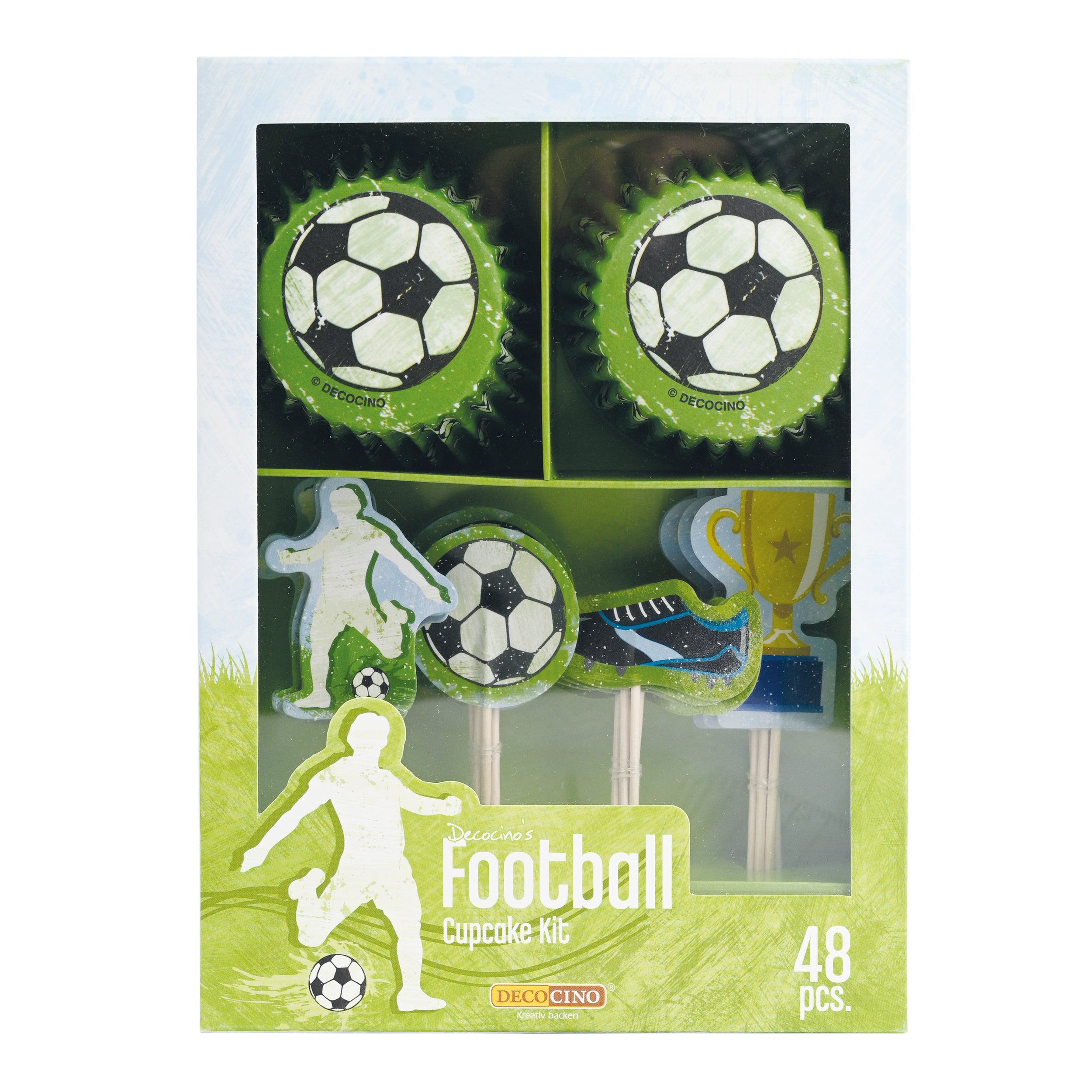 Muffin-Set Football (48-tlg.)