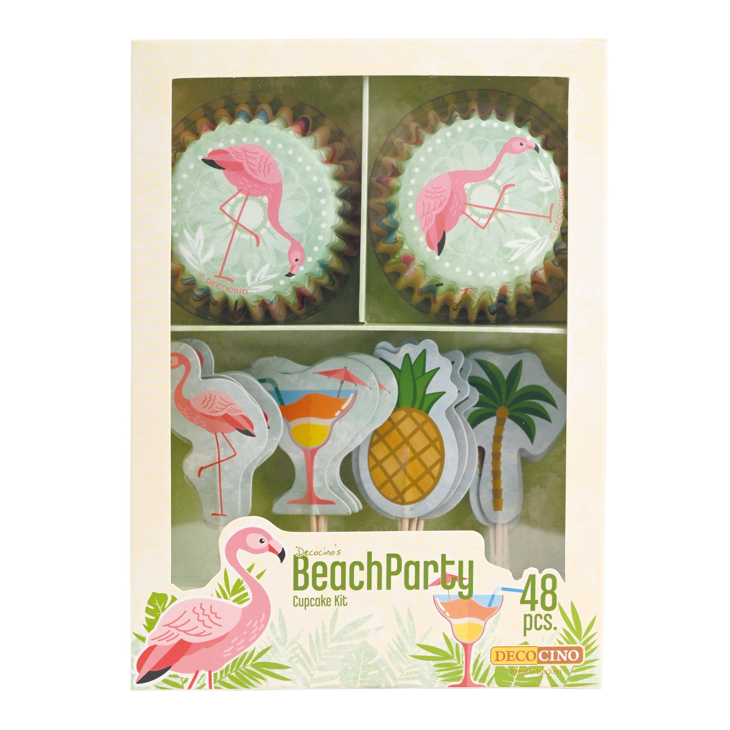 Muffin set Beach Party (48 pieces)