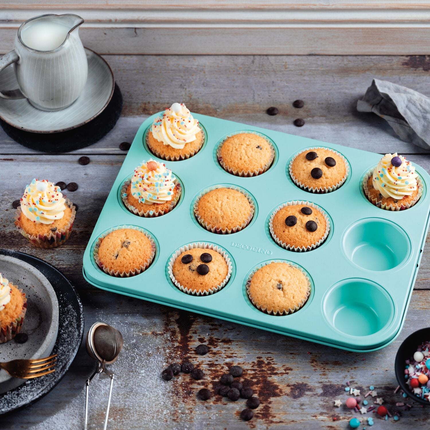 Muffin Backform Mint Edition (12fach)