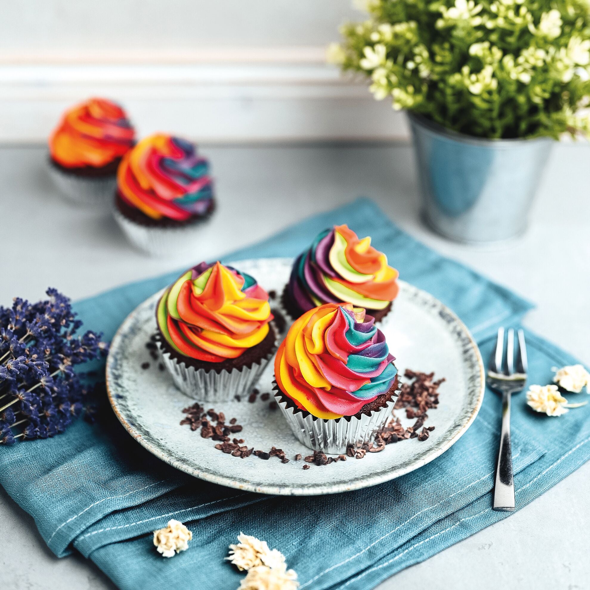 Neon Farbpasten-Set, 6-tlg. (6x25g)