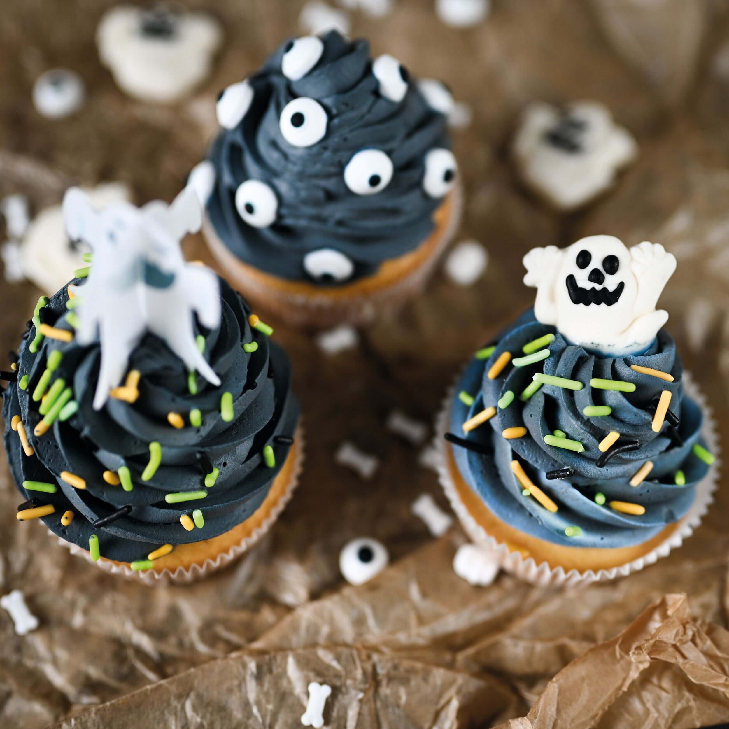 Halloween 4-piece scatter decoration