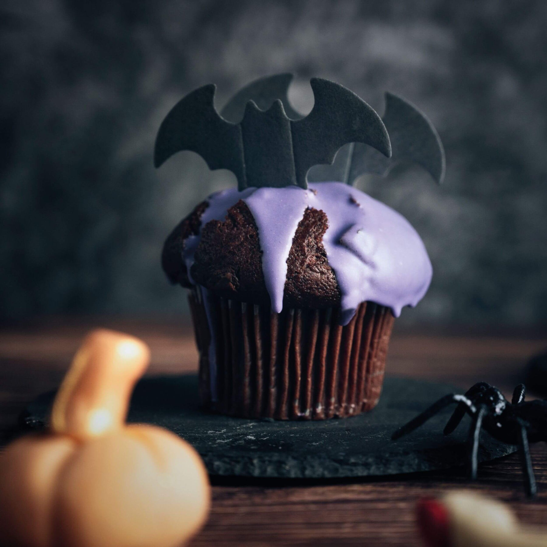Halloween Oblaten Fledermäuse