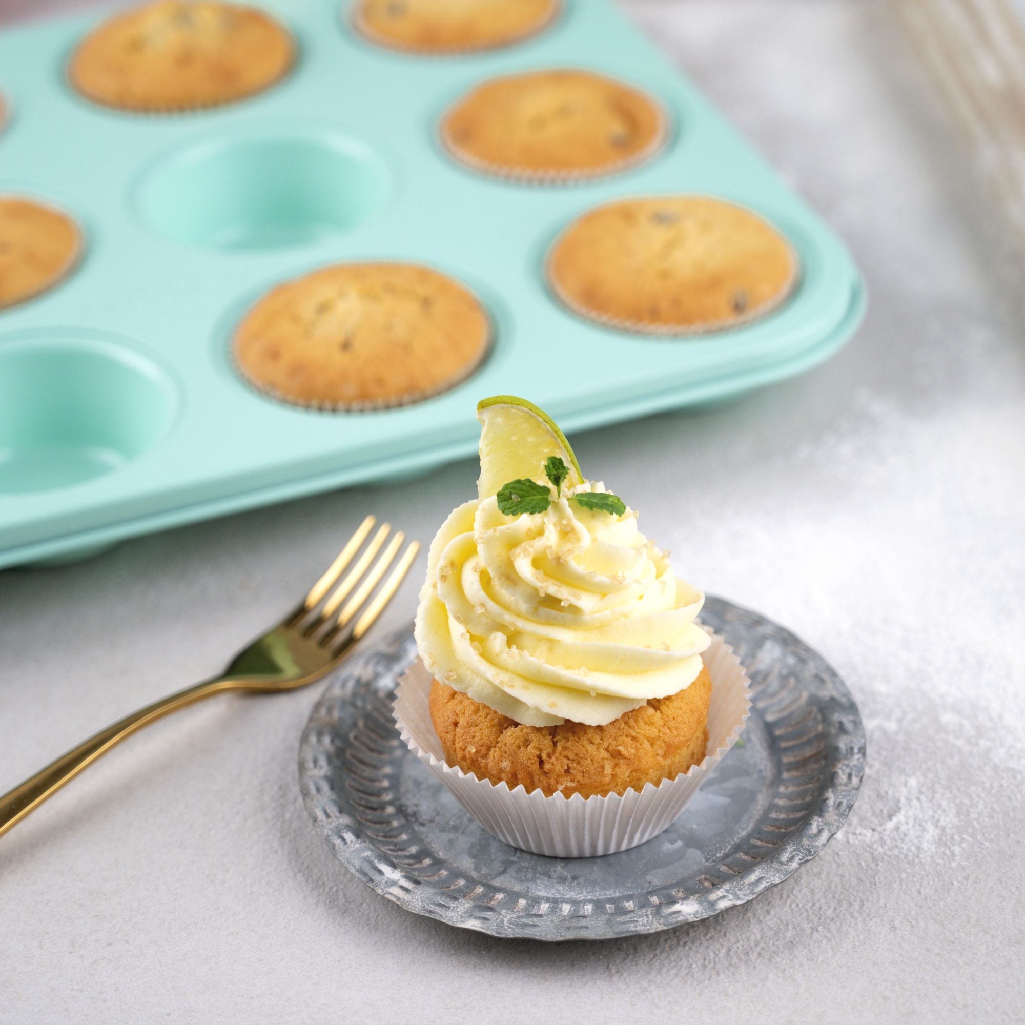 Muffin Backform Mint Edition (12fach)